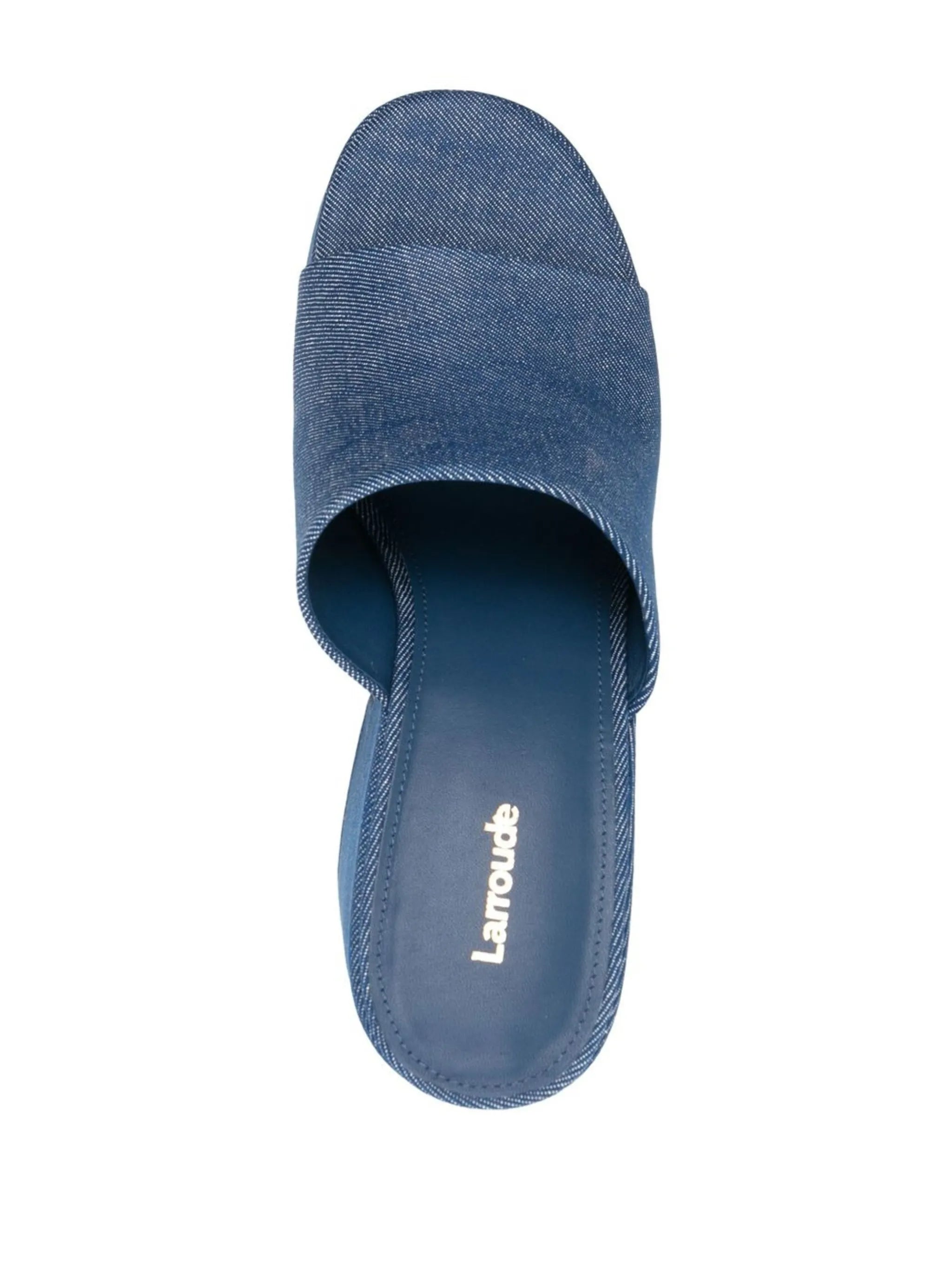Wanda XX 160mm platform denim mules