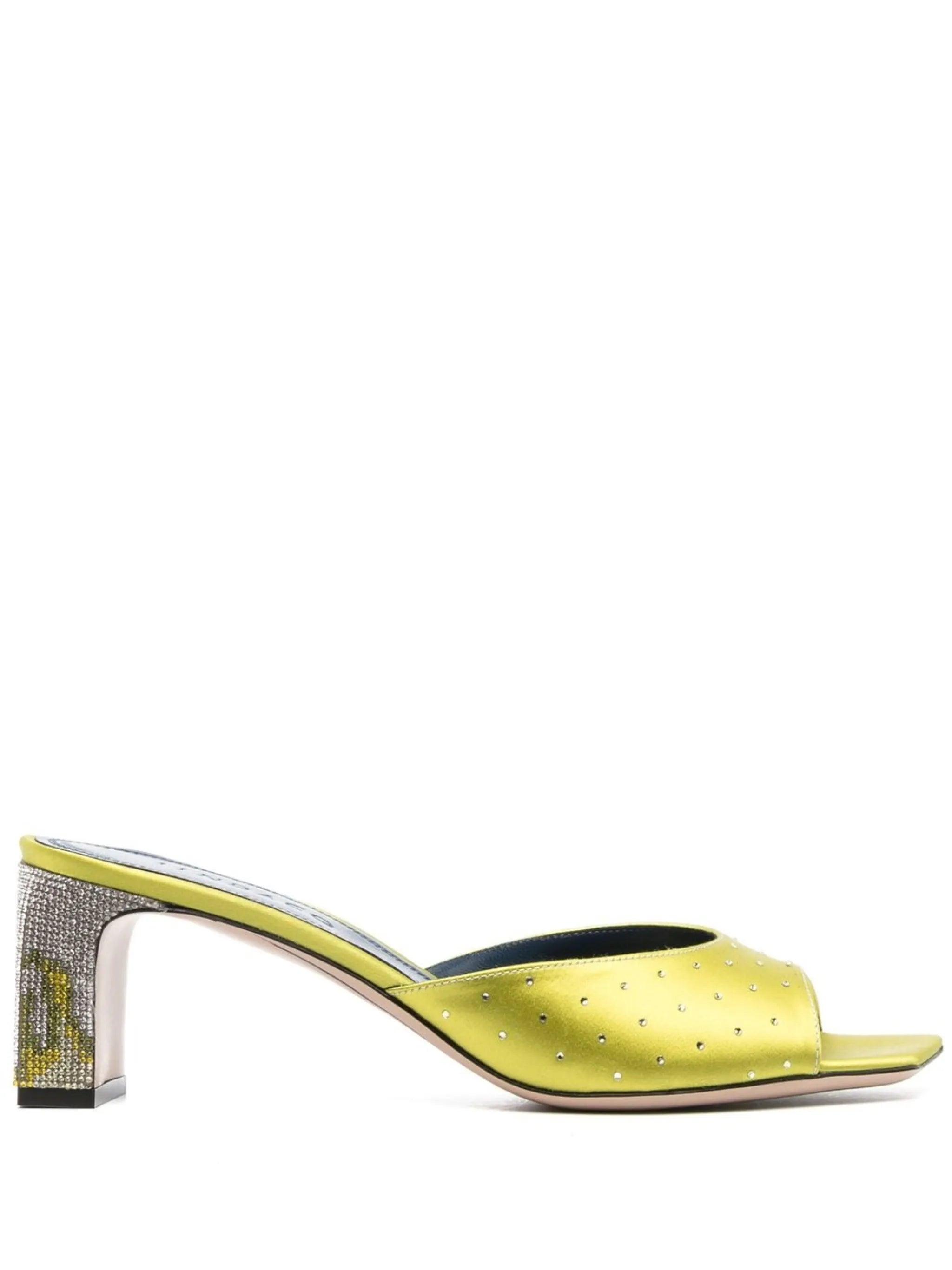 Ade 60mm peep-toe mules