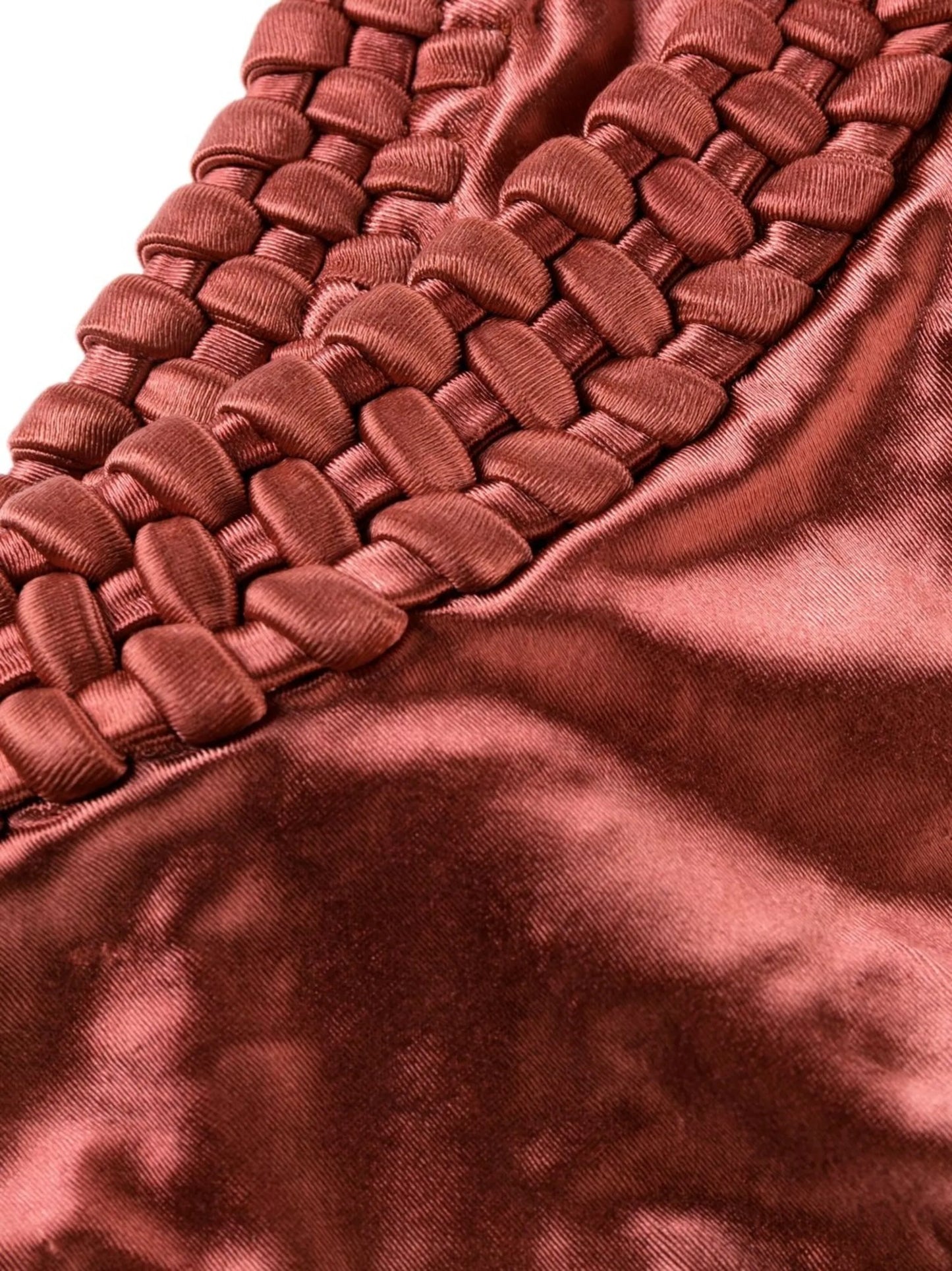 chain-link detailing bikini bottom