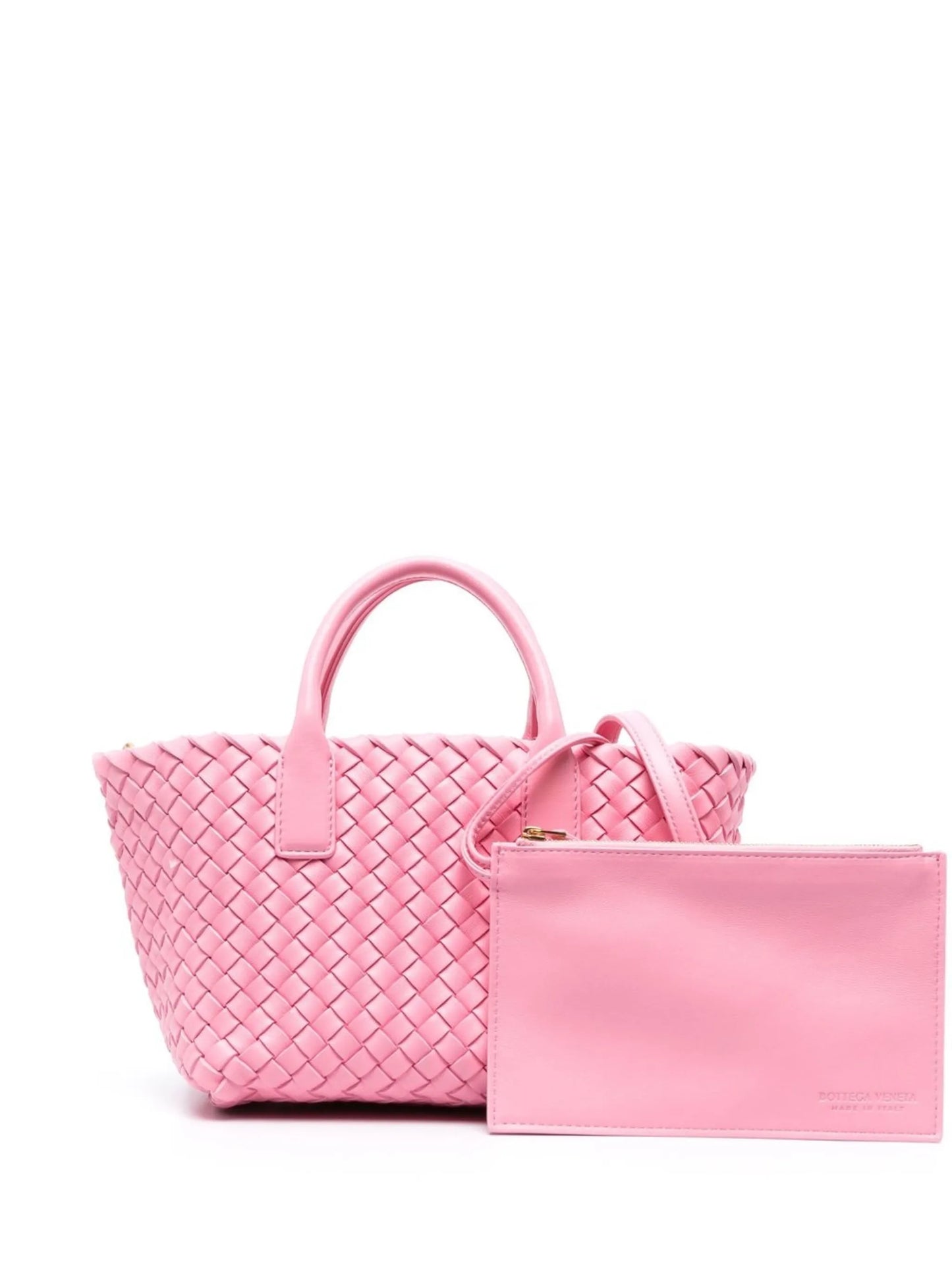 Mini Cabat leather tote bag
