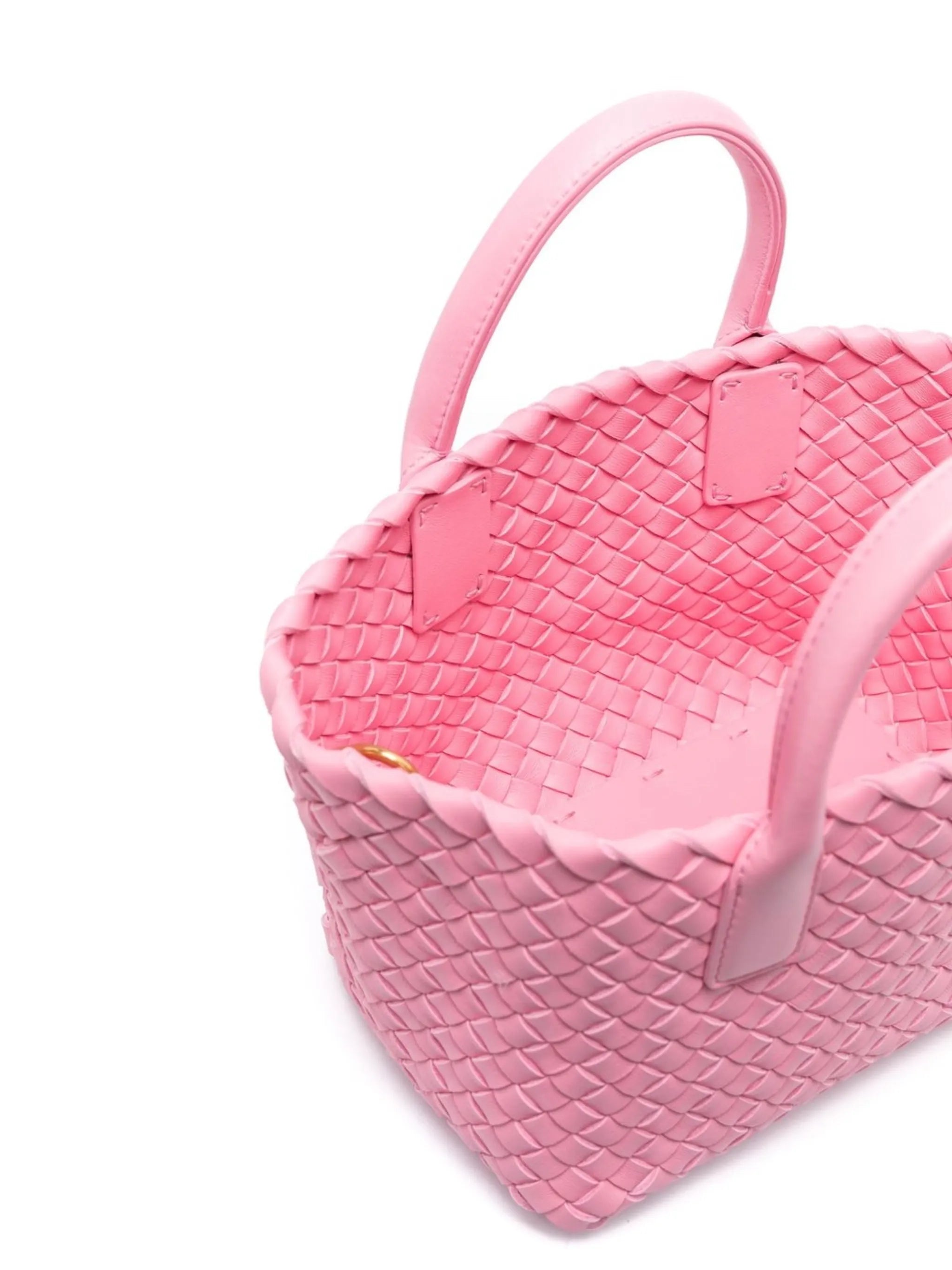Mini Cabat leather tote bag