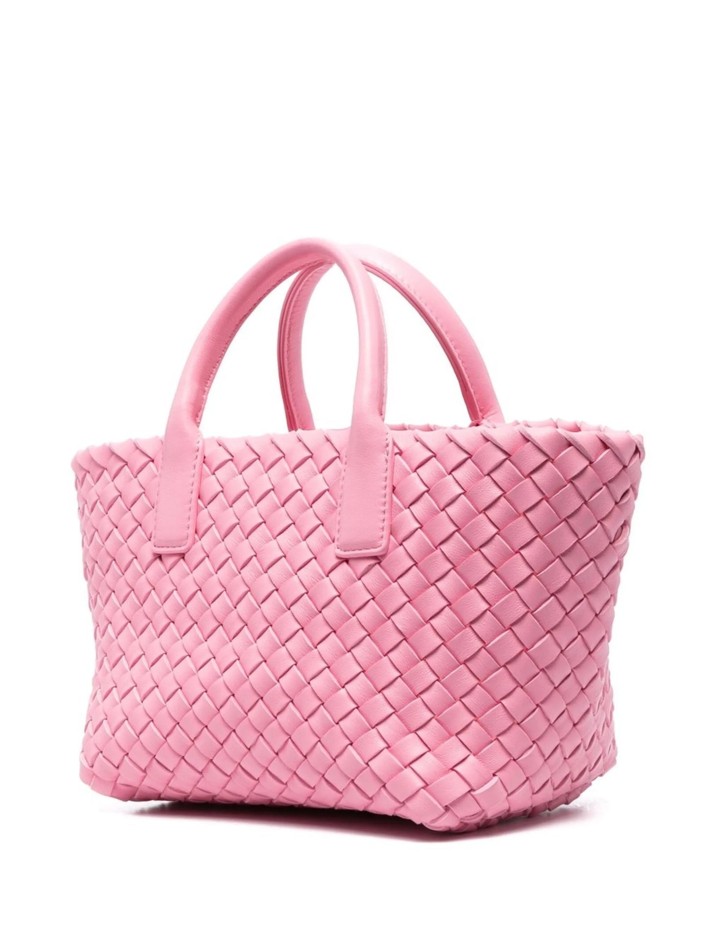 Mini Cabat leather tote bag