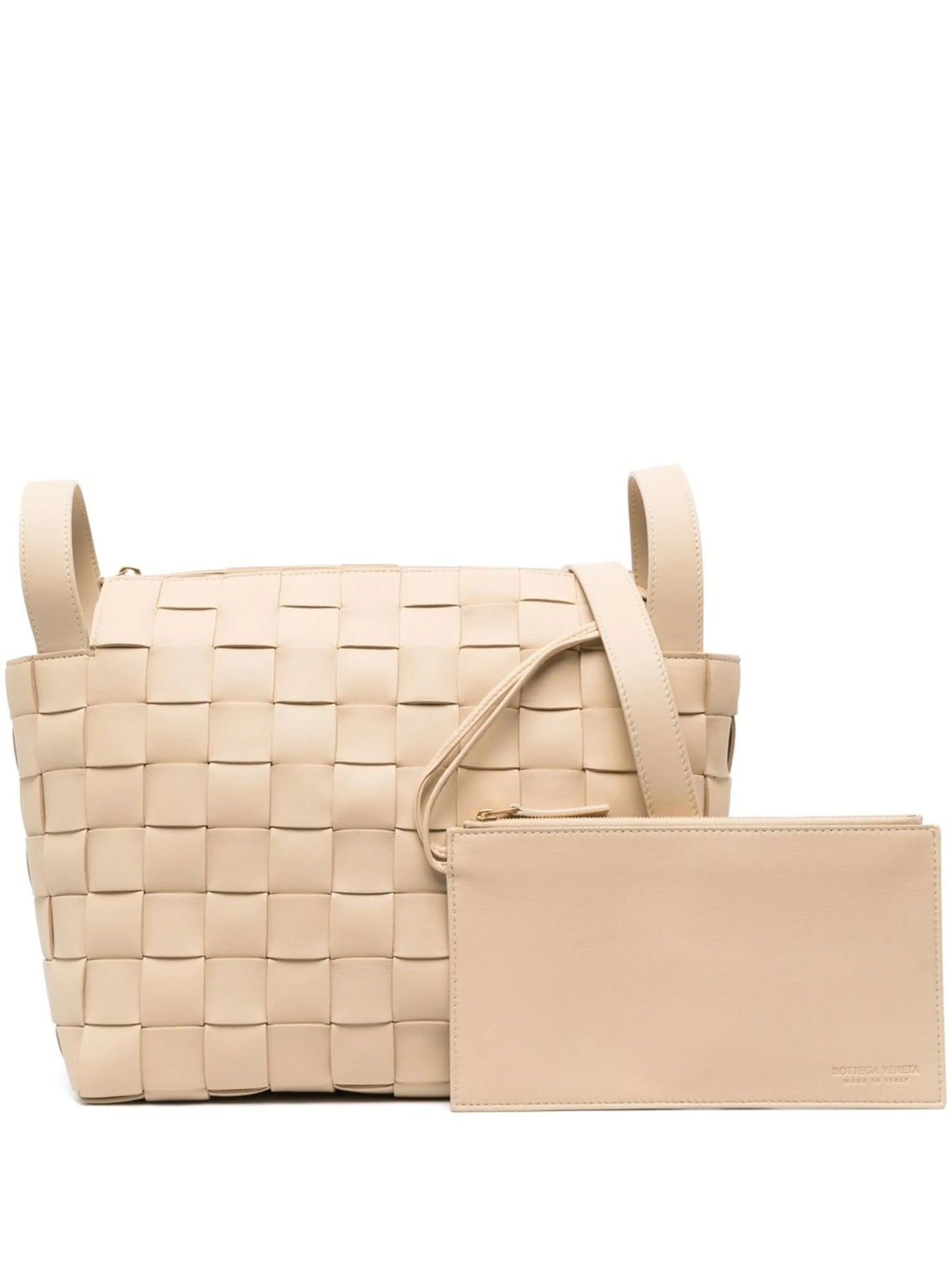 Bowling Cassette leather bag