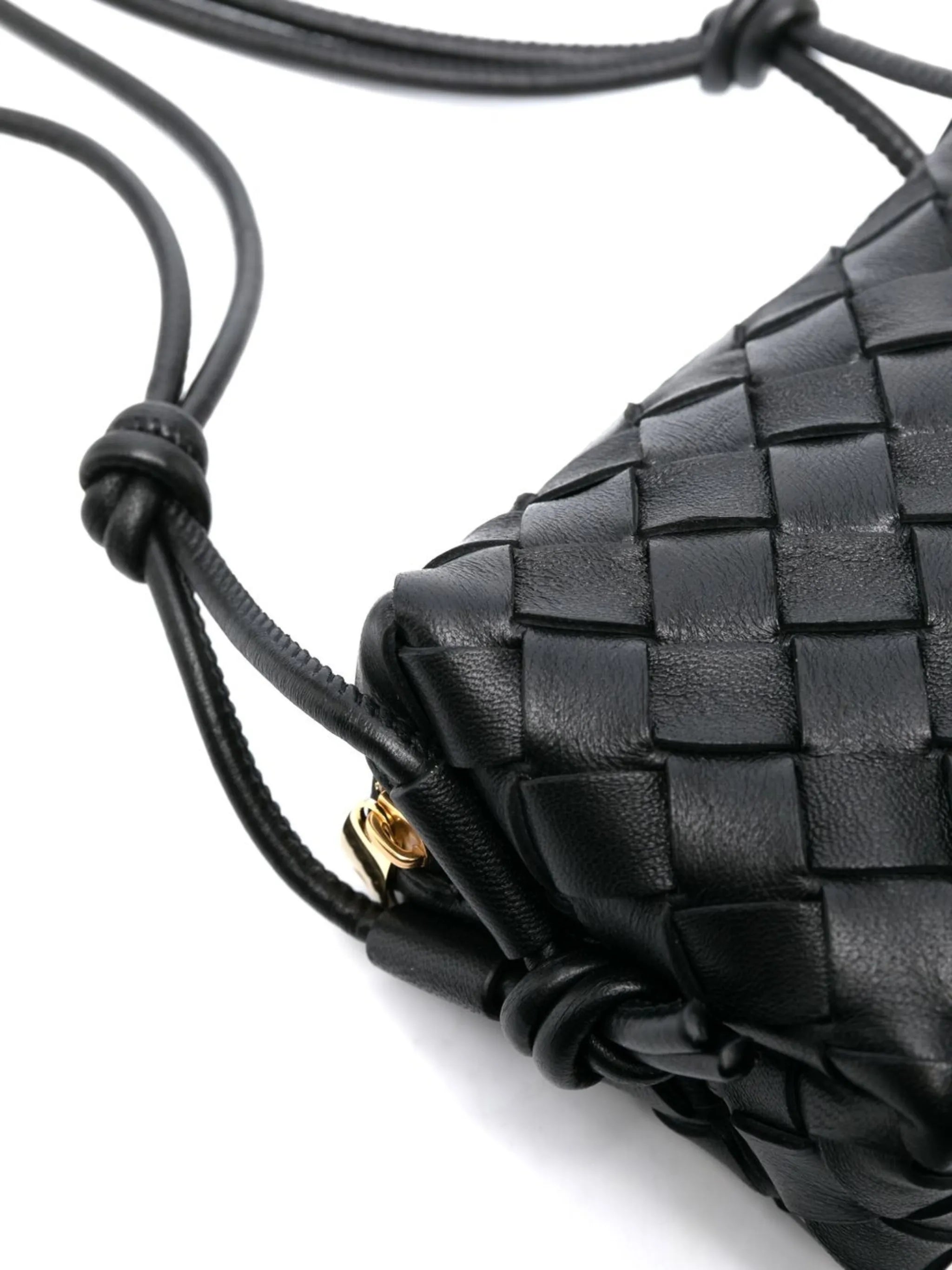 Candy Loop intrecciato mini bag