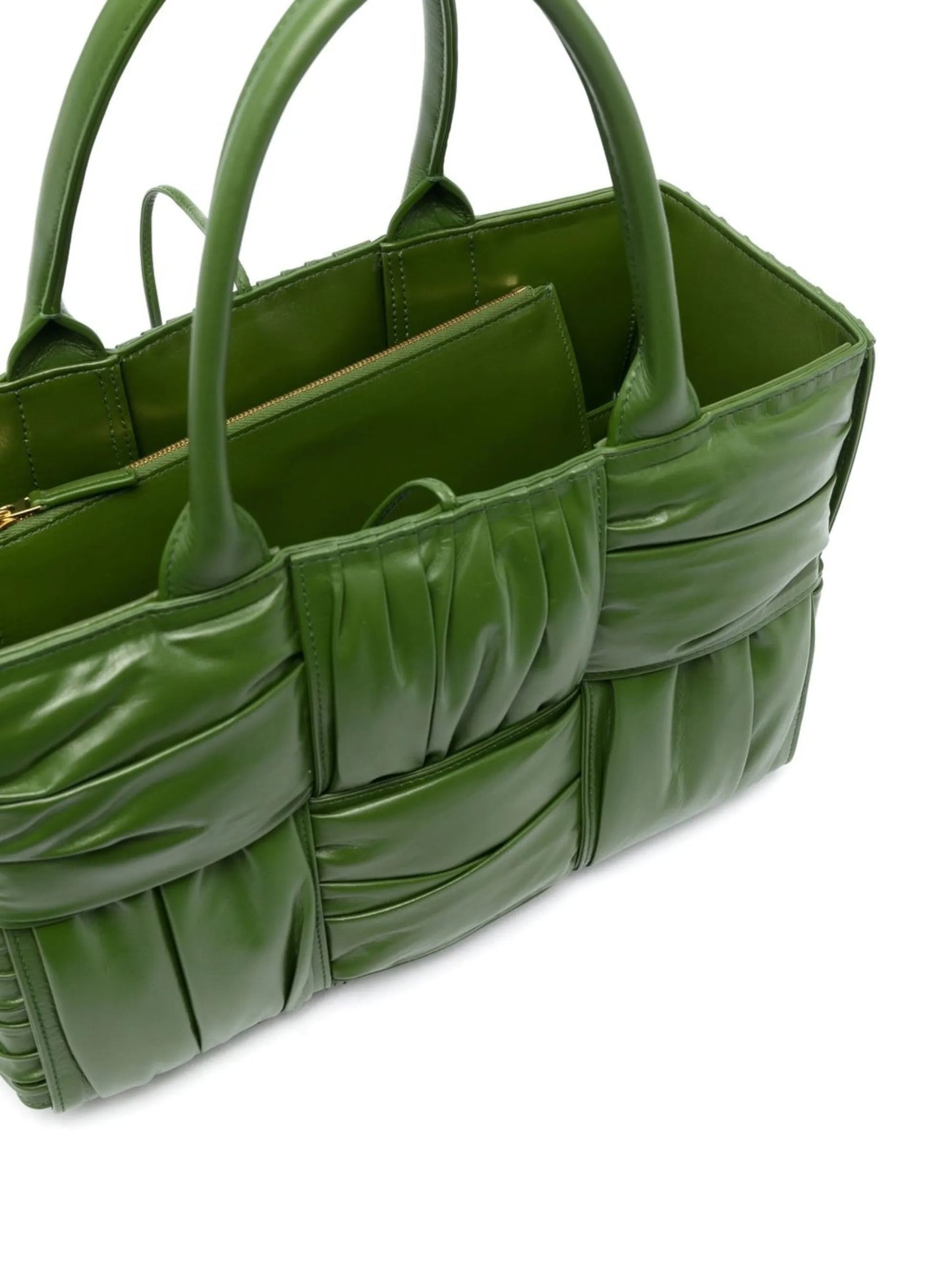 small Arco Intreccio Plisse tote bag