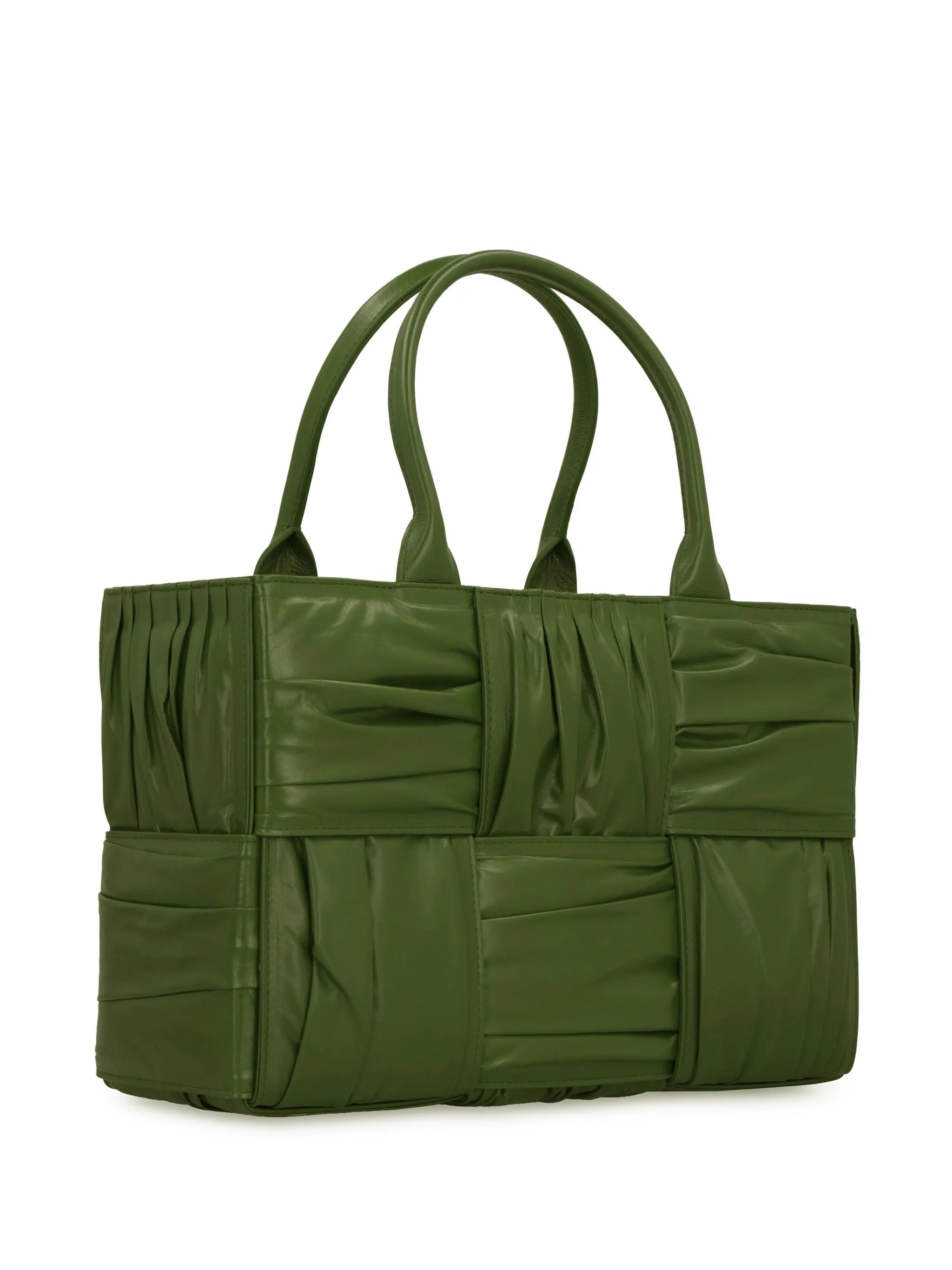 small Arco Intreccio Plisse tote bag