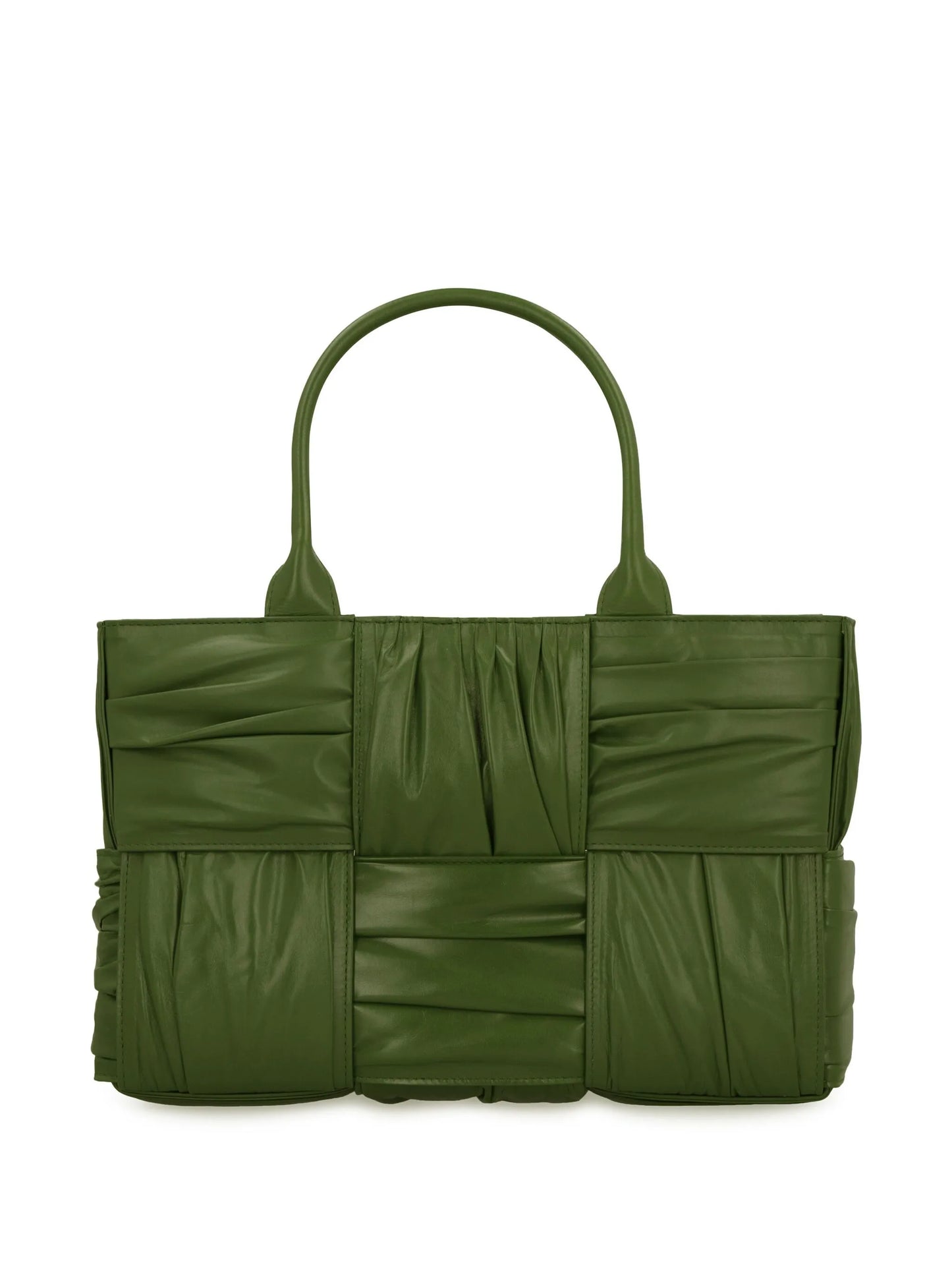 small Arco Intreccio Plisse tote bag