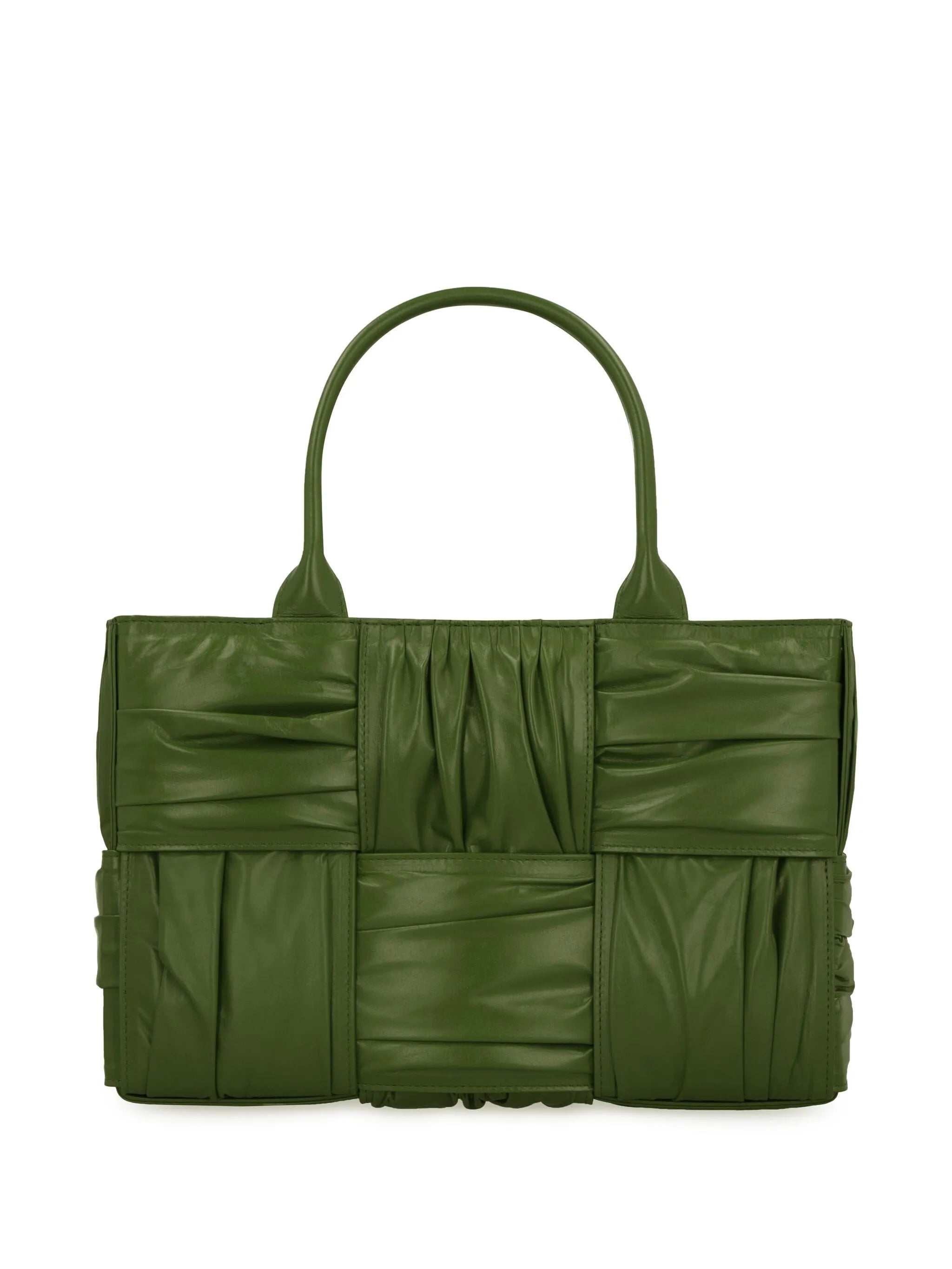 small Arco Intreccio Plisse tote bag