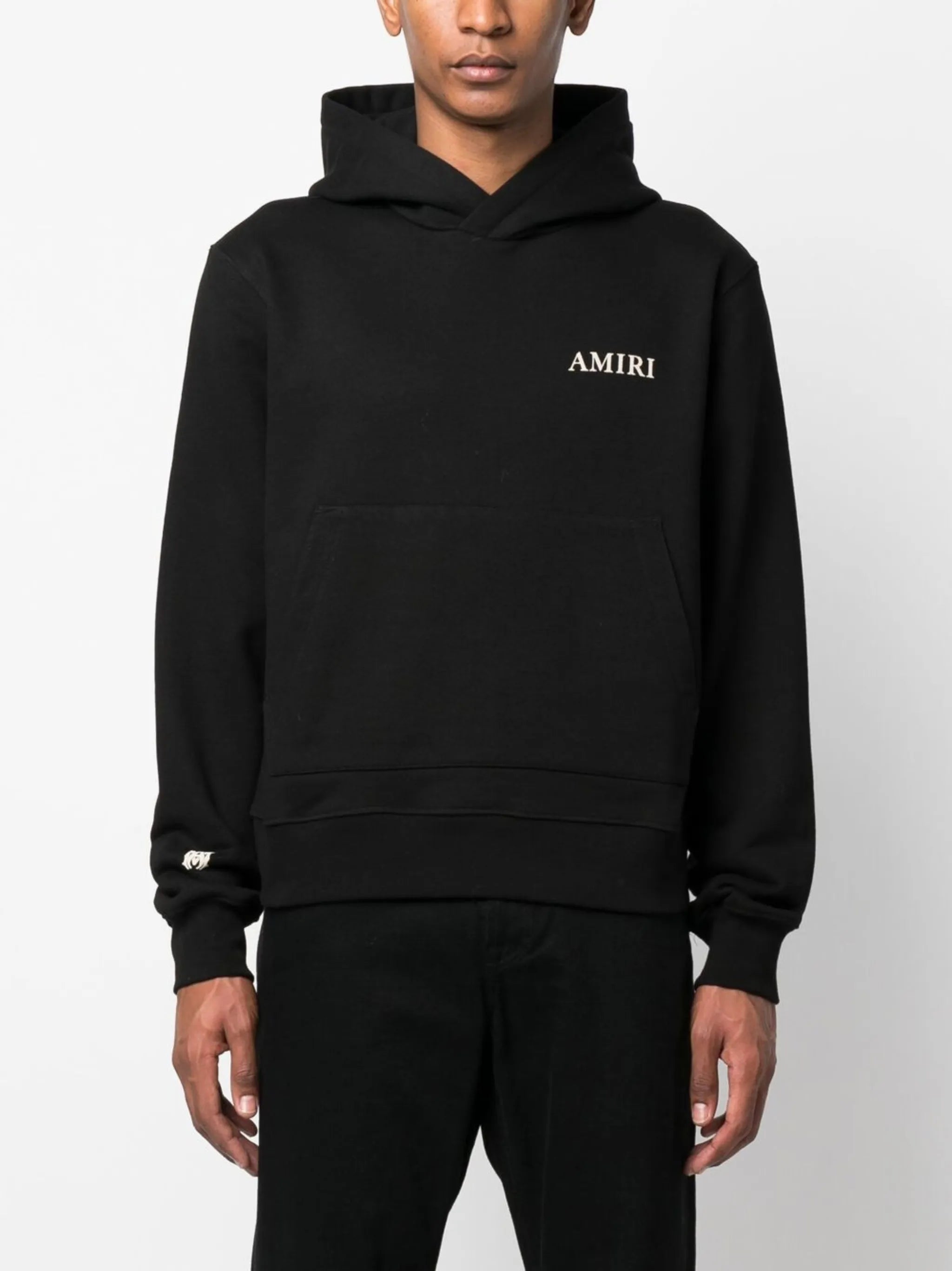 logo-print hoodie