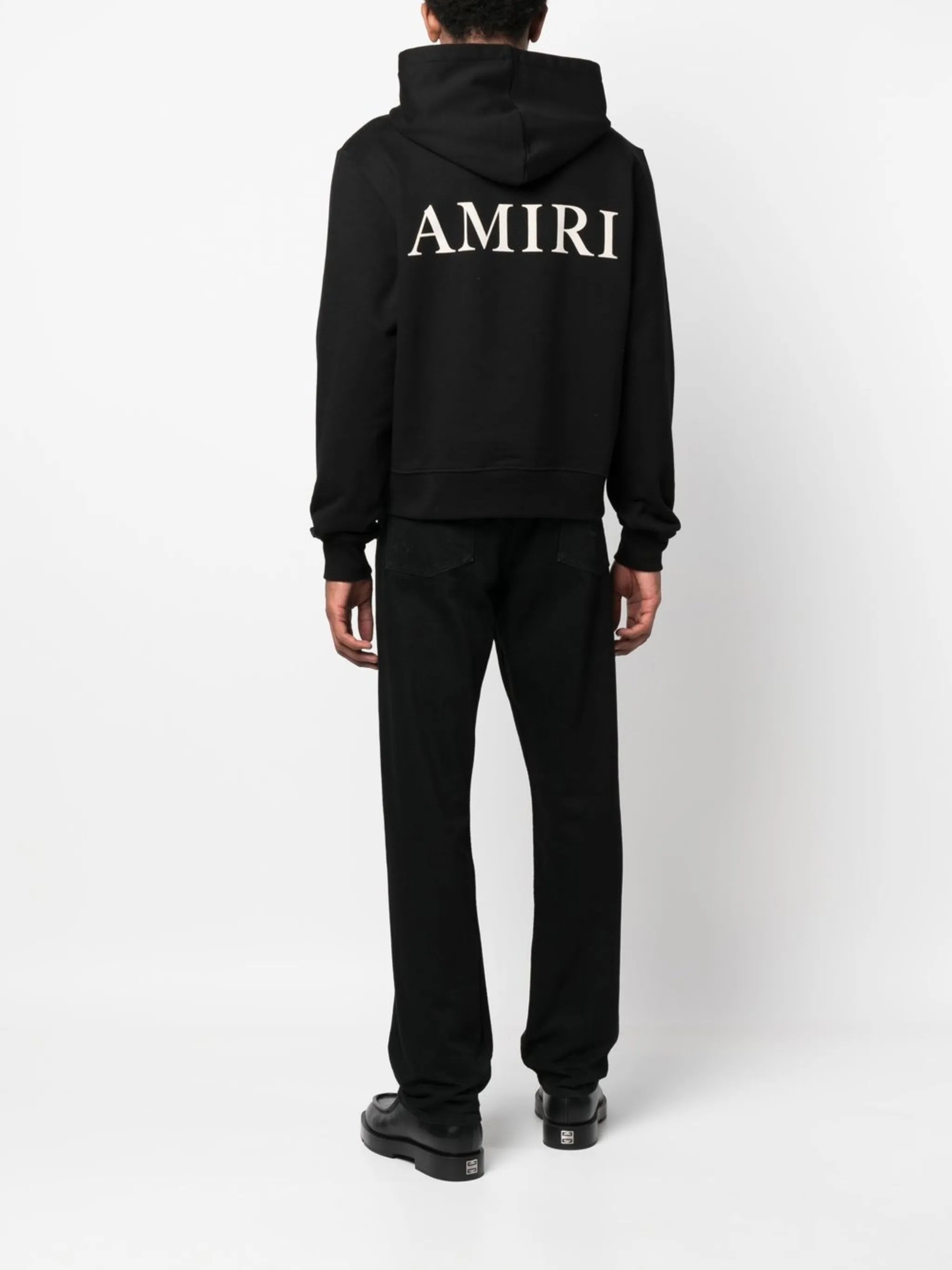 logo-print hoodie