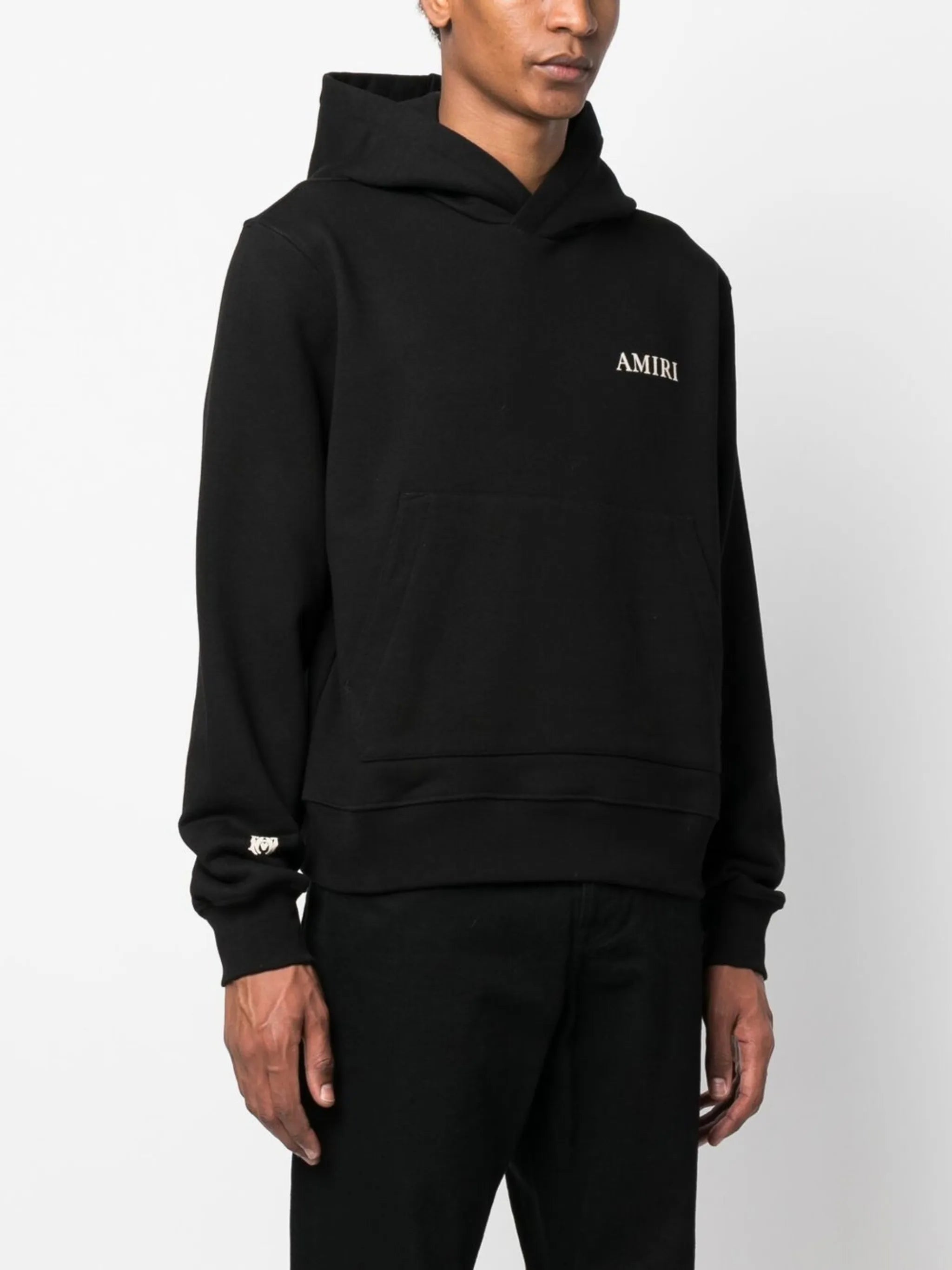 logo-print hoodie