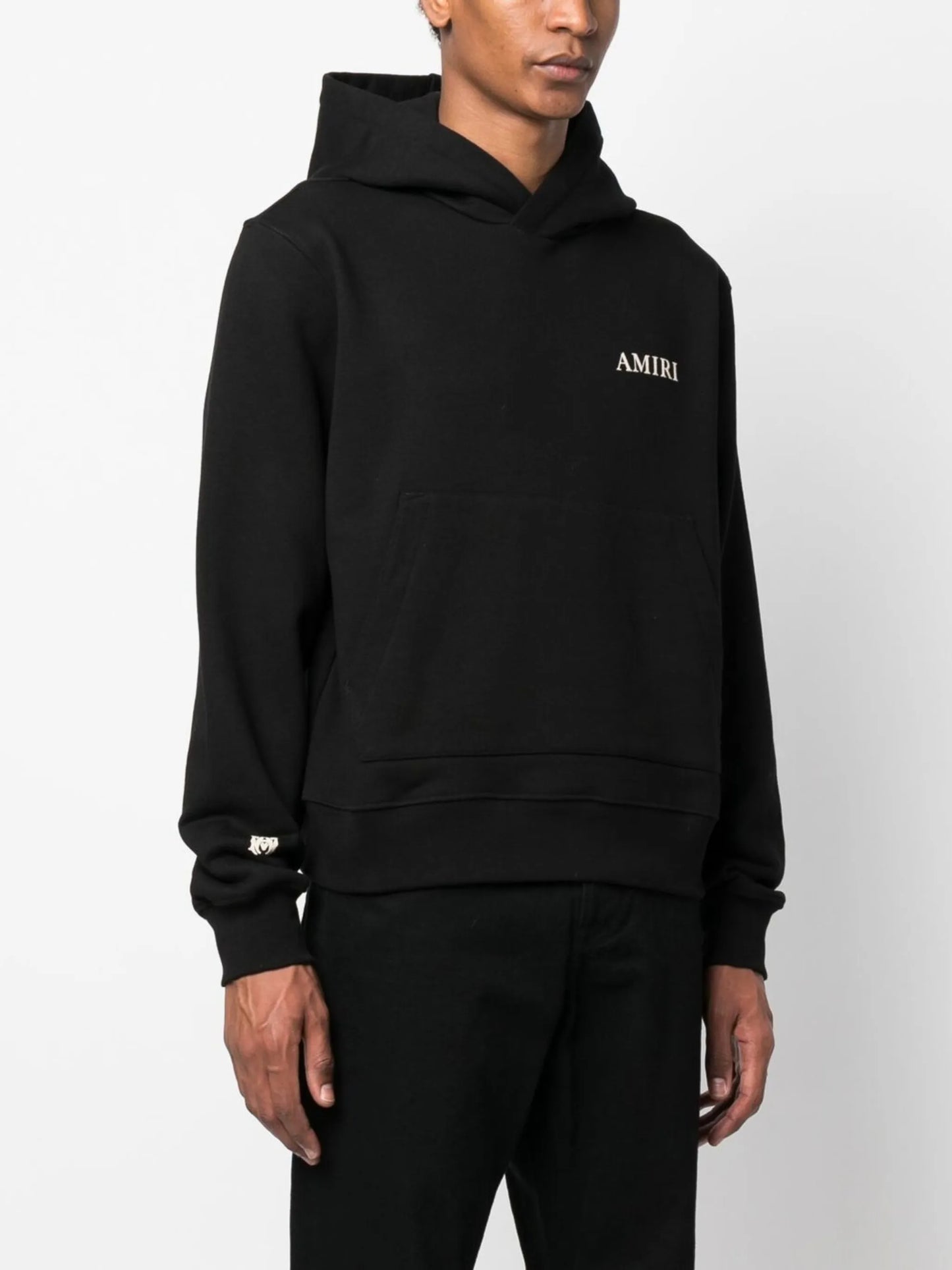 logo-print hoodie