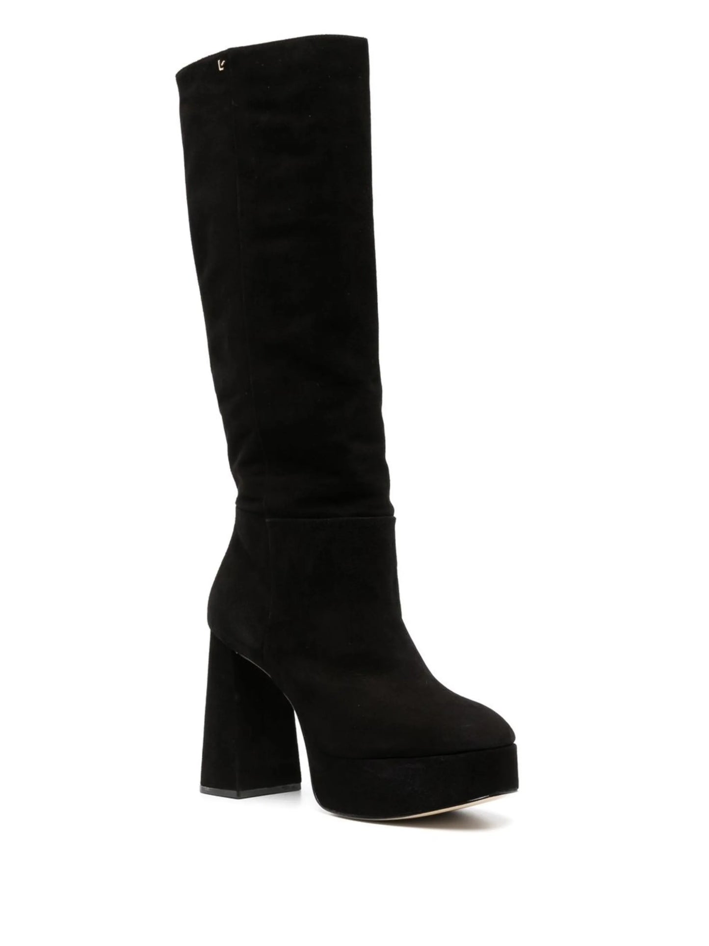 Biba knee-length suede boots