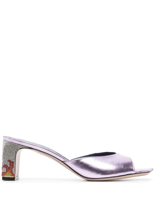 72mm crystal-embellished sandals
