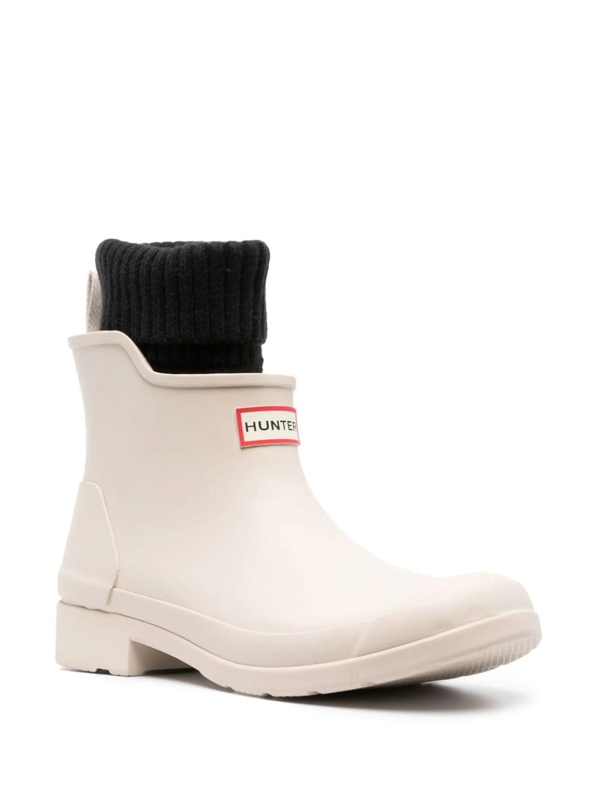sock-style Chelsea rain boots