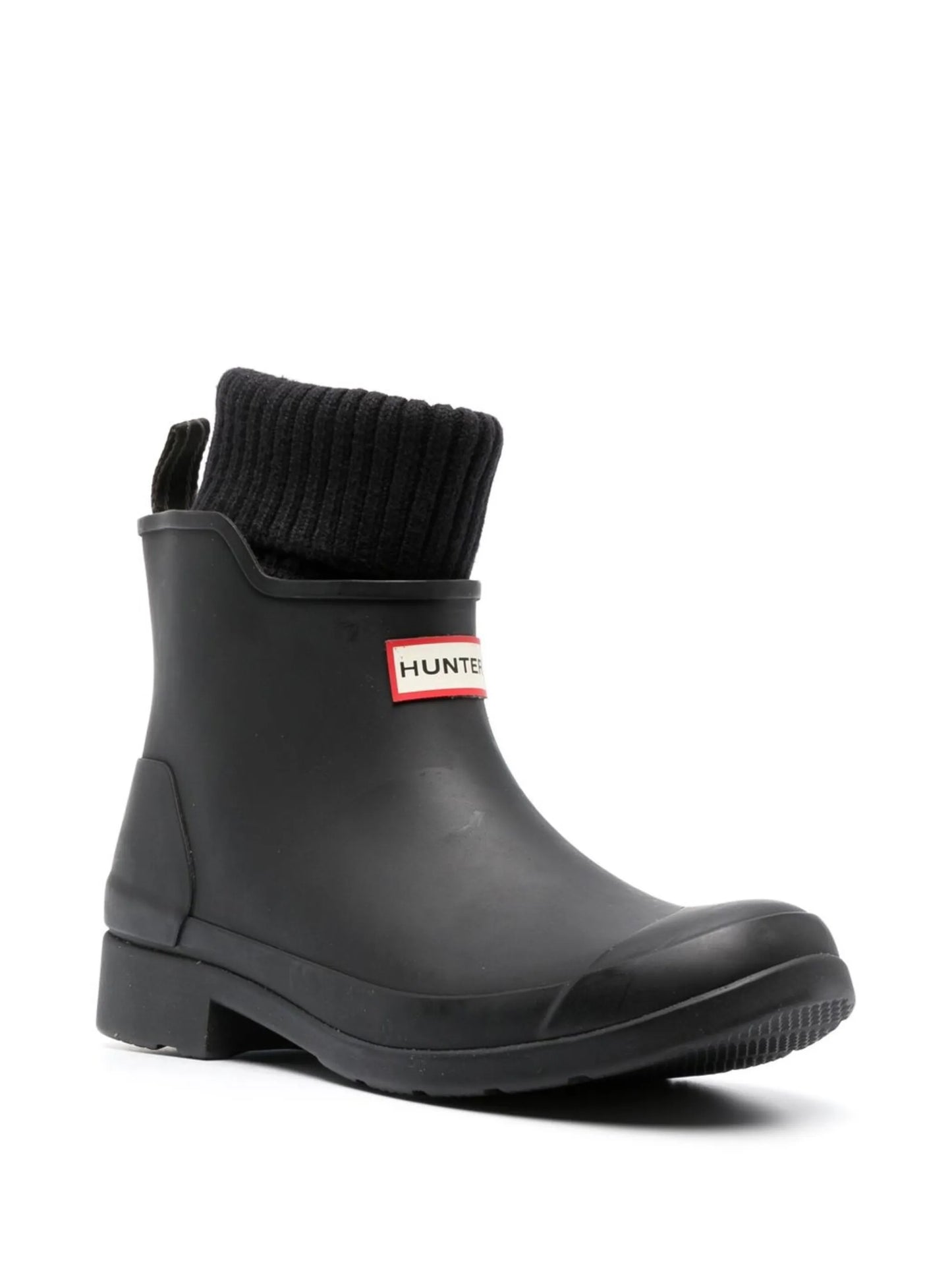 sock-style Chelsea rain boots