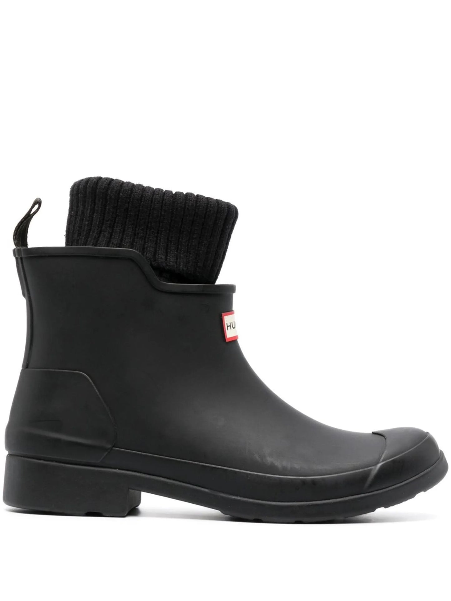 sock-style Chelsea rain boots