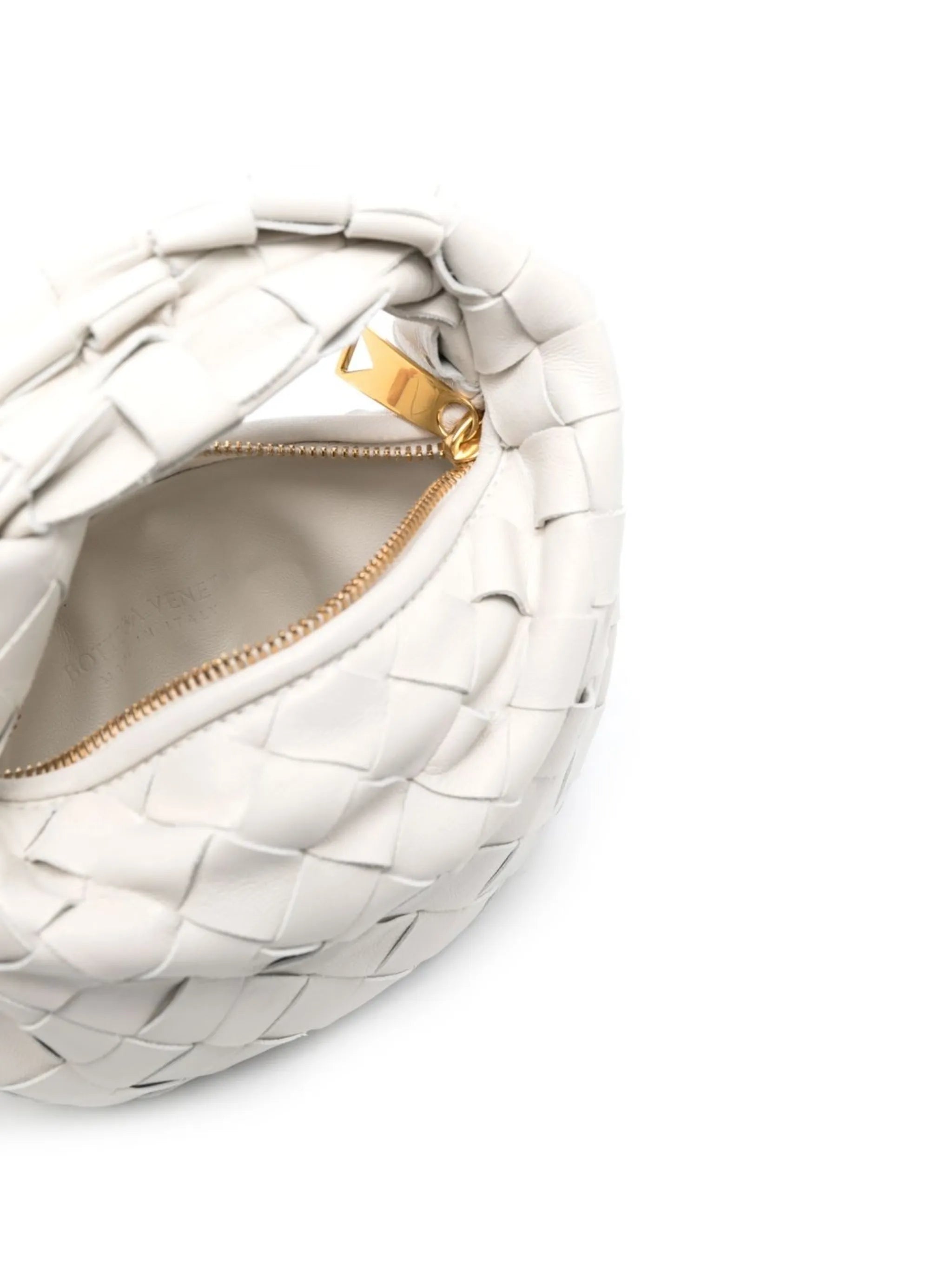 Jodie intrecciato leather mini bag