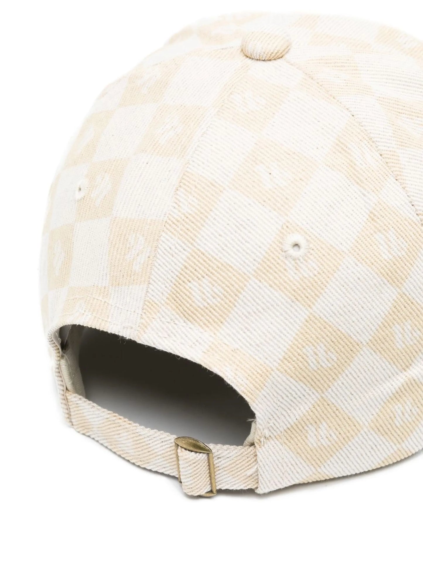 diamond check logo baseball cap