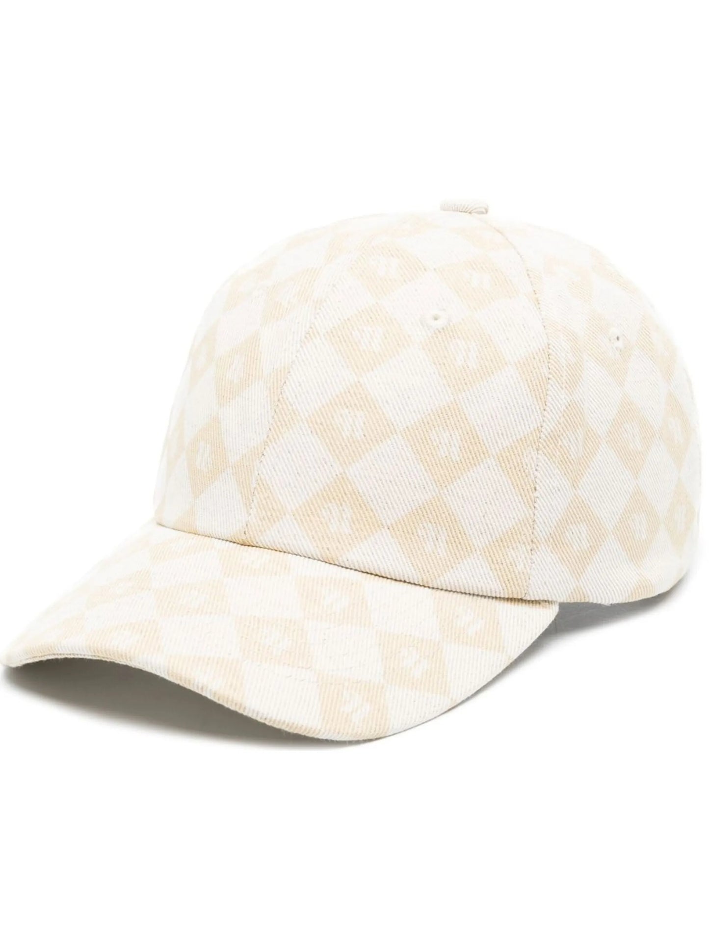 diamond check logo baseball cap