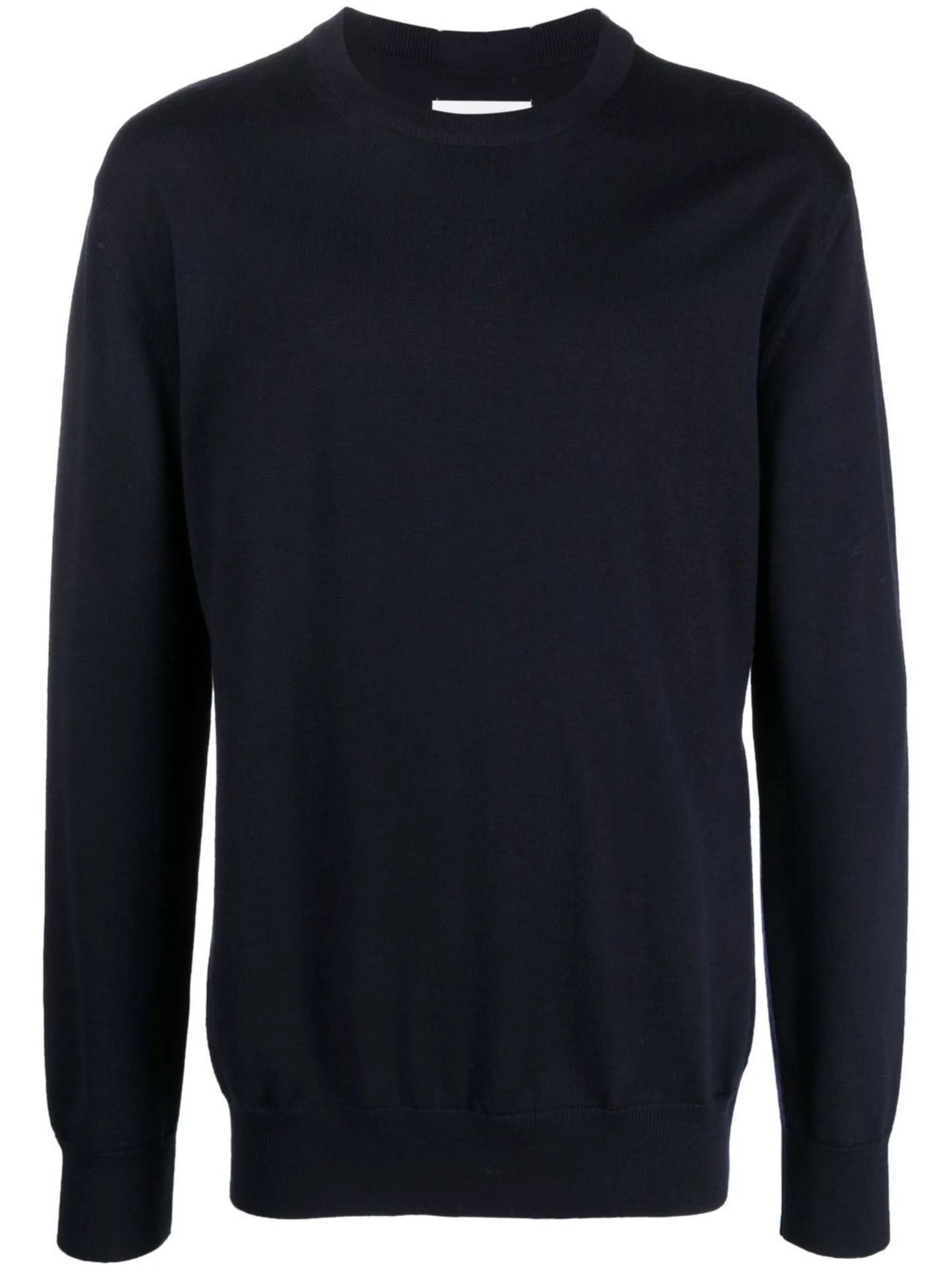 crew-neck wool jumper