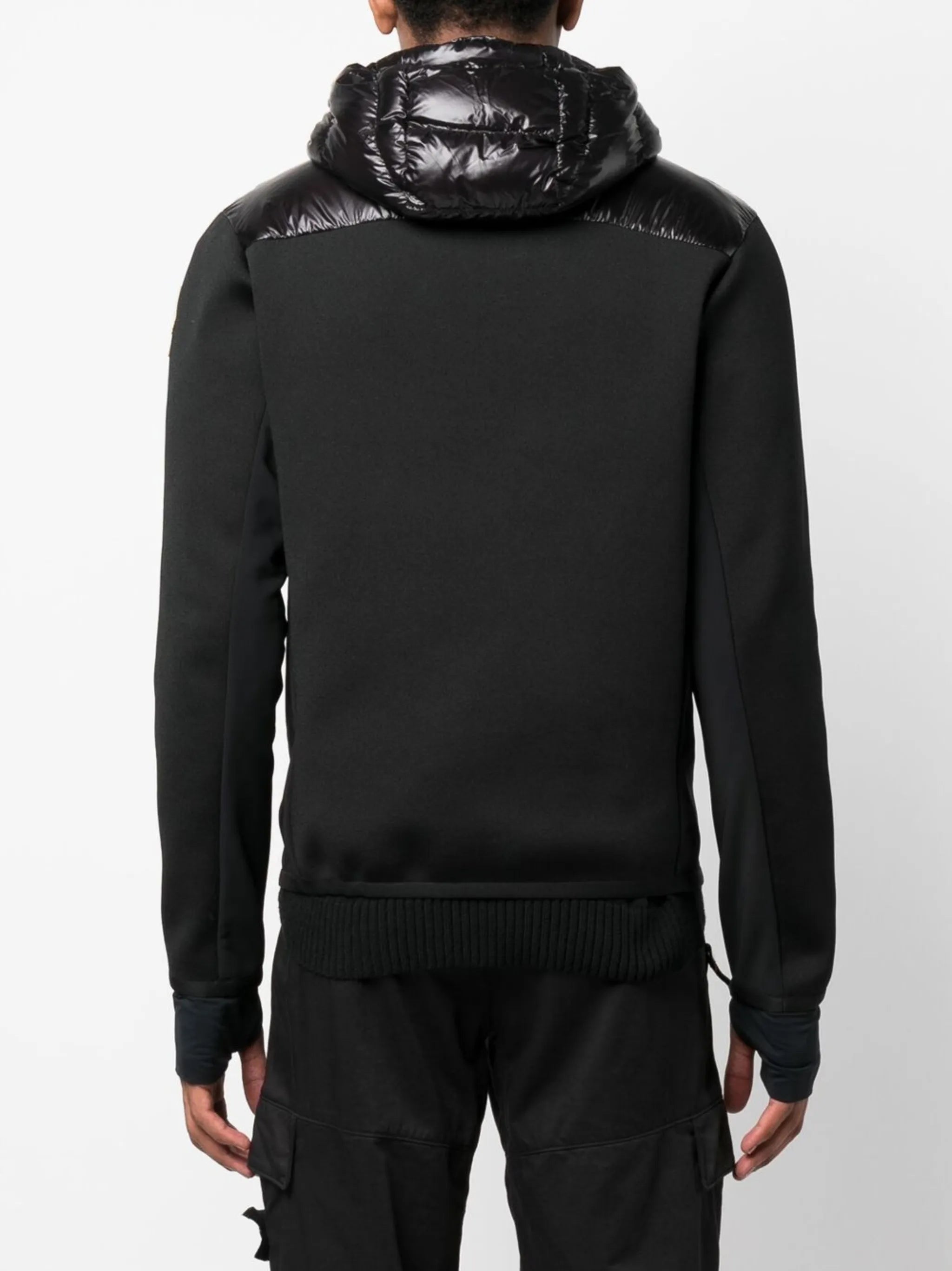 logo-patch padded-panel jacket