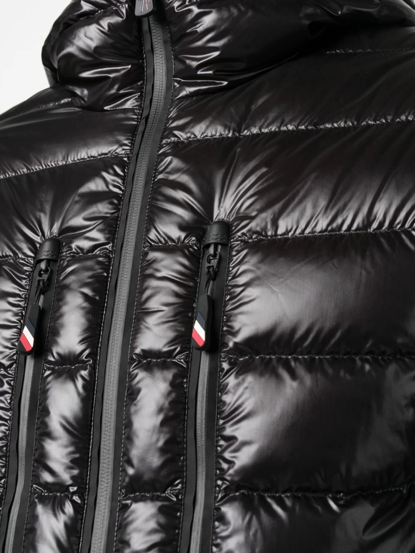 logo-patch padded-panel jacket