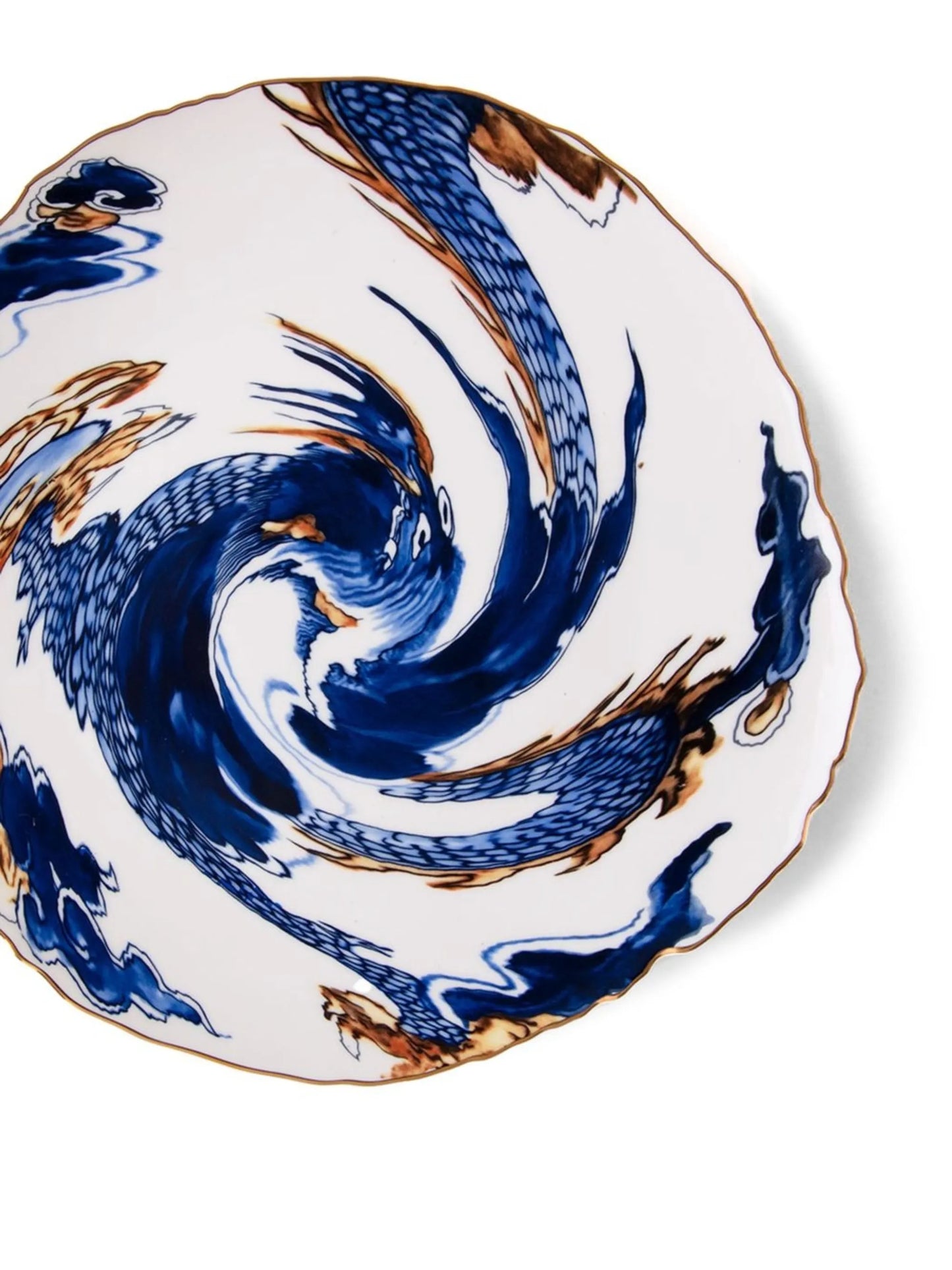 Classics on Acid Imari Dragon dinner plate