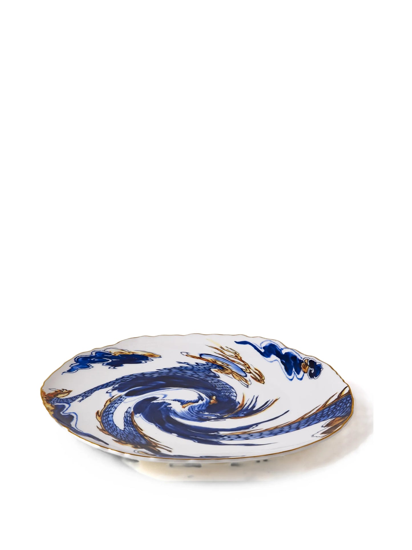 Classics on Acid Imari Dragon dinner plate