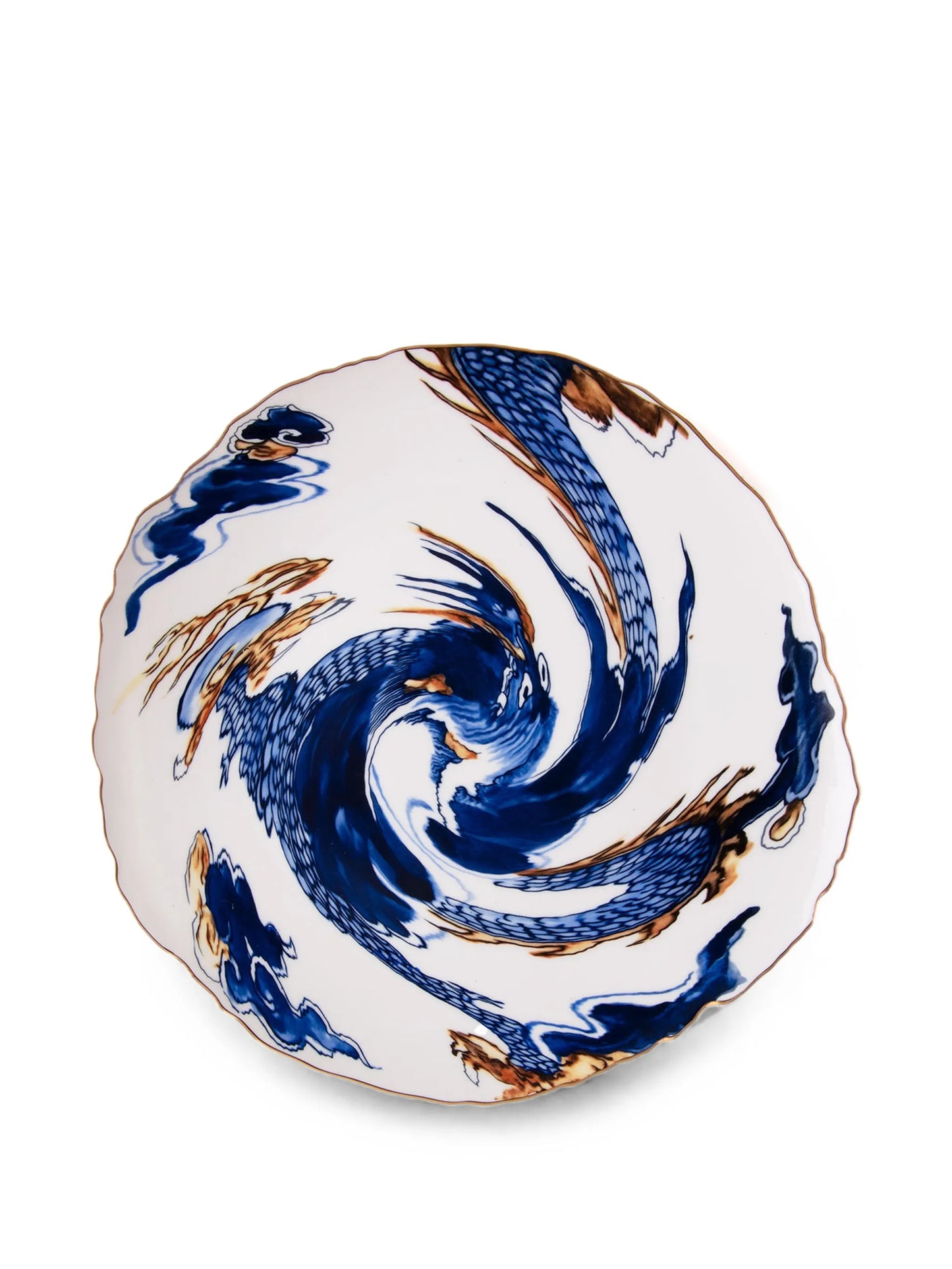 Classics on Acid Imari Dragon dinner plate