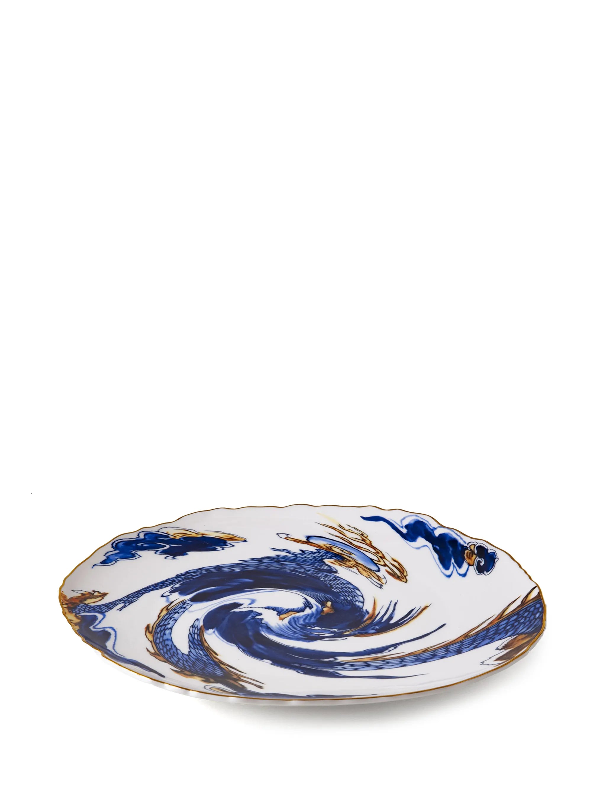 Classics on Acid Imari Dragon dinner plate