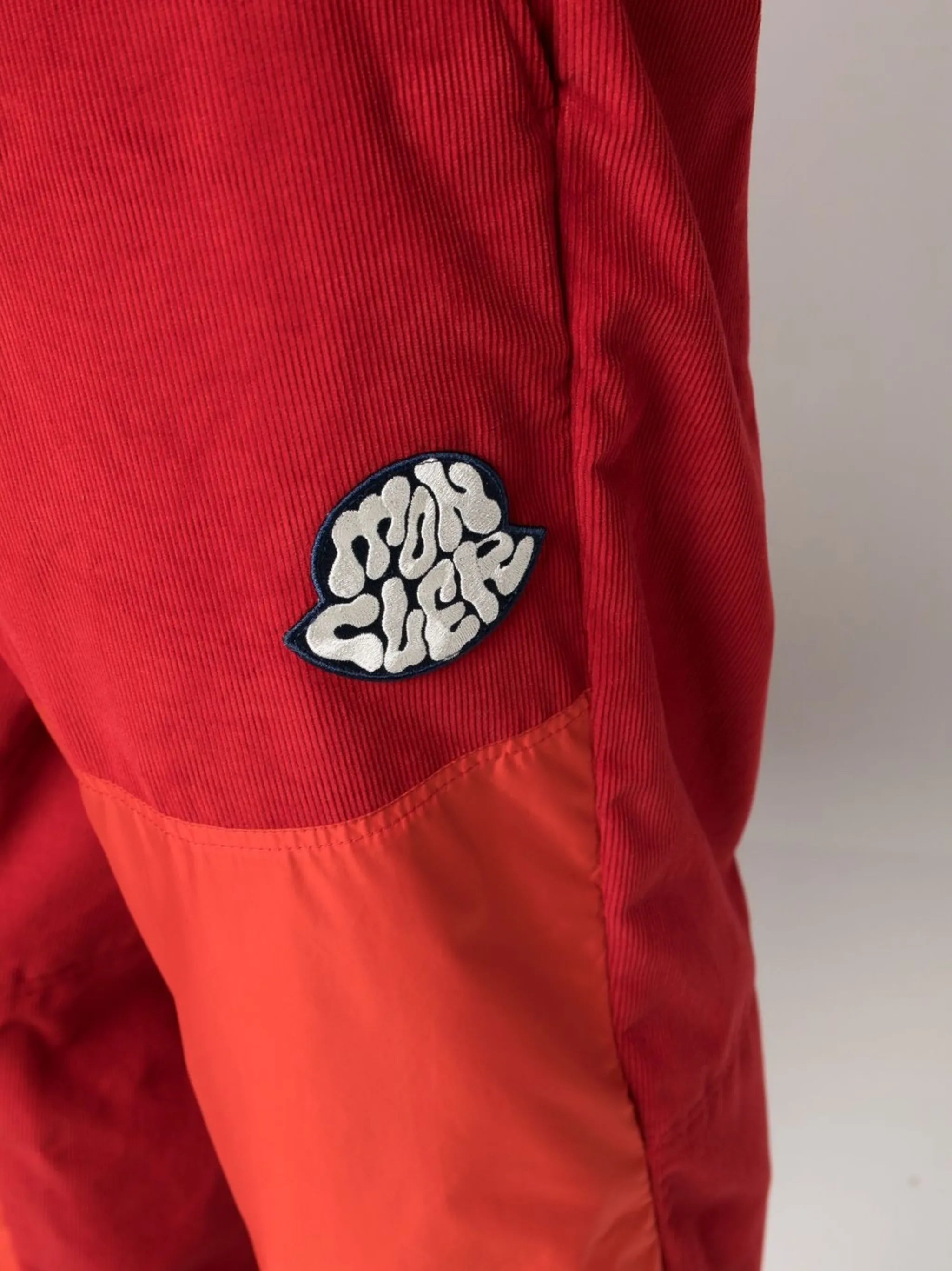 colour-blocked track pants