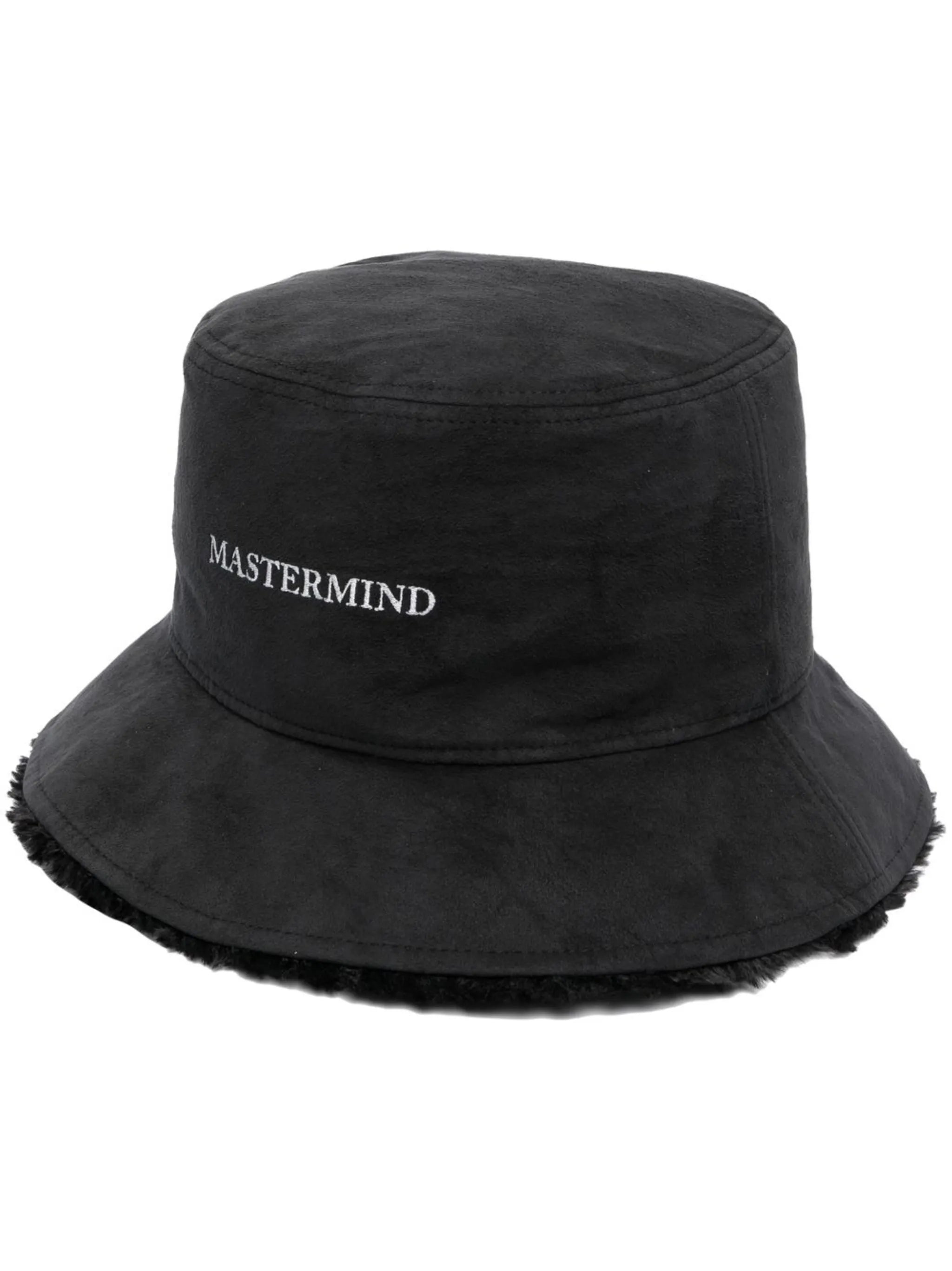 logo-embroidered bucket hat