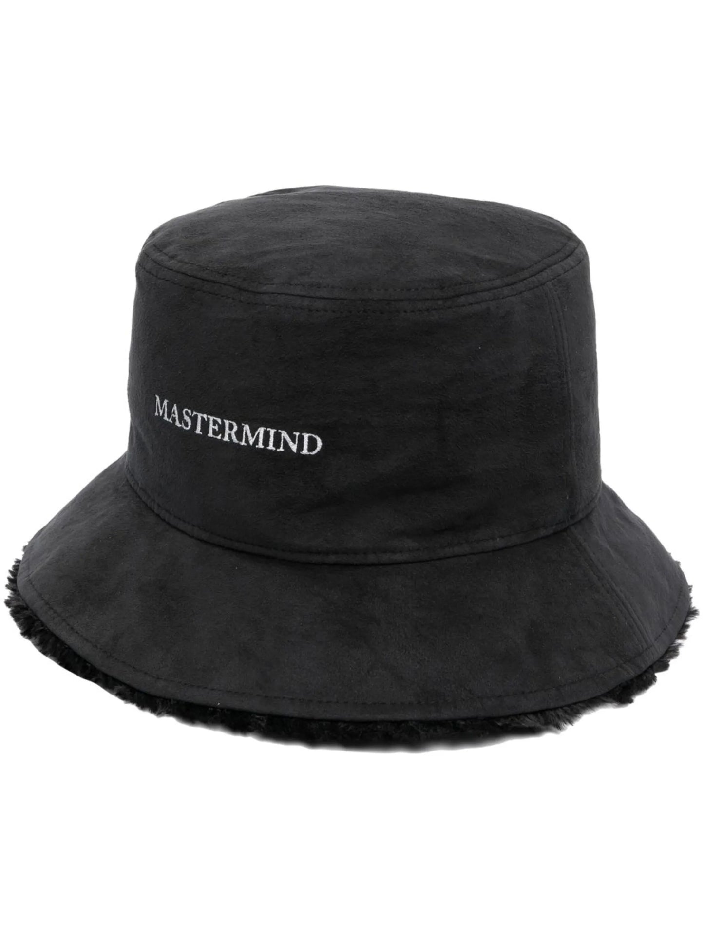 logo-embroidered bucket hat