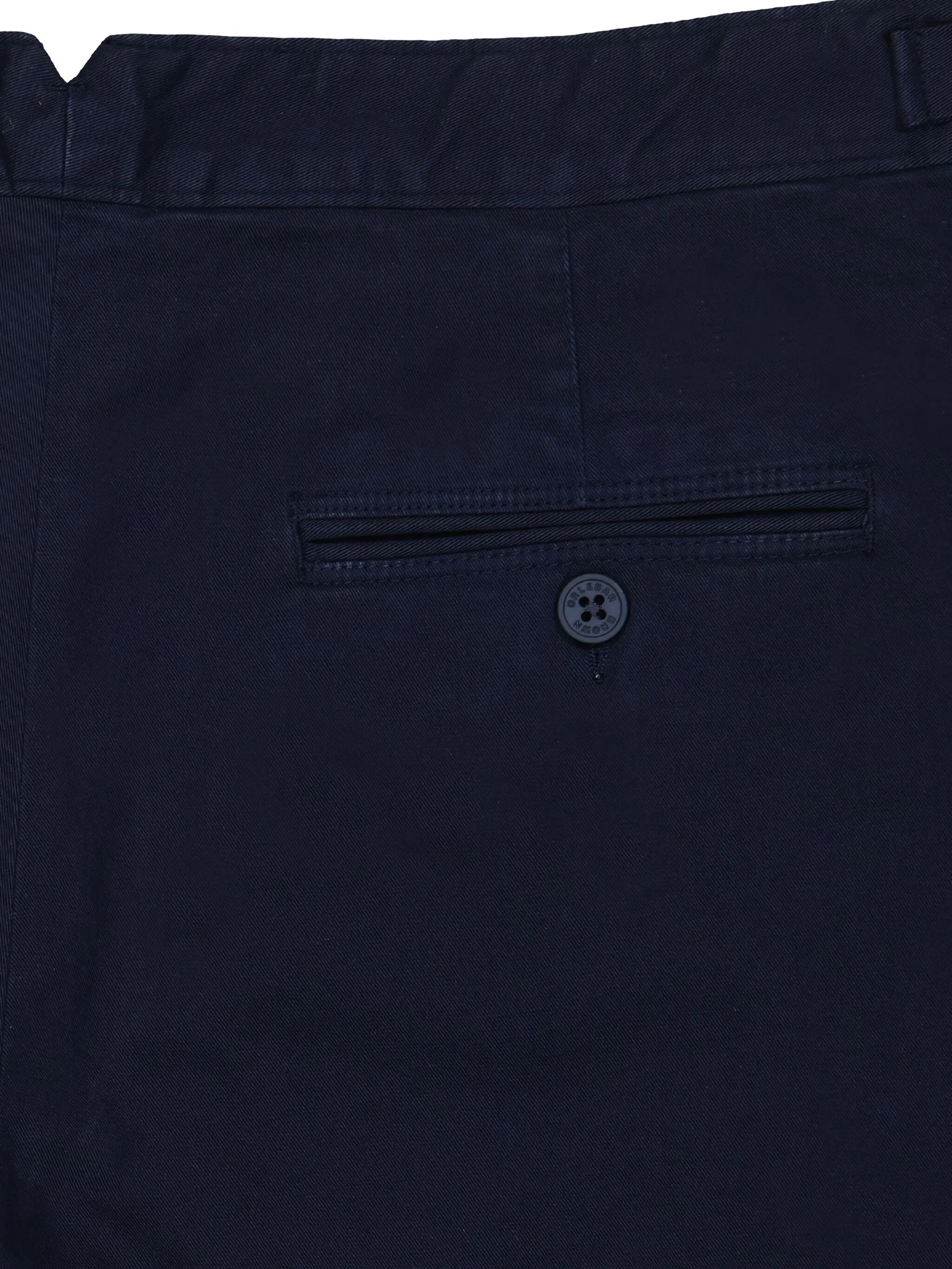 buckle-fastening cotton shorts