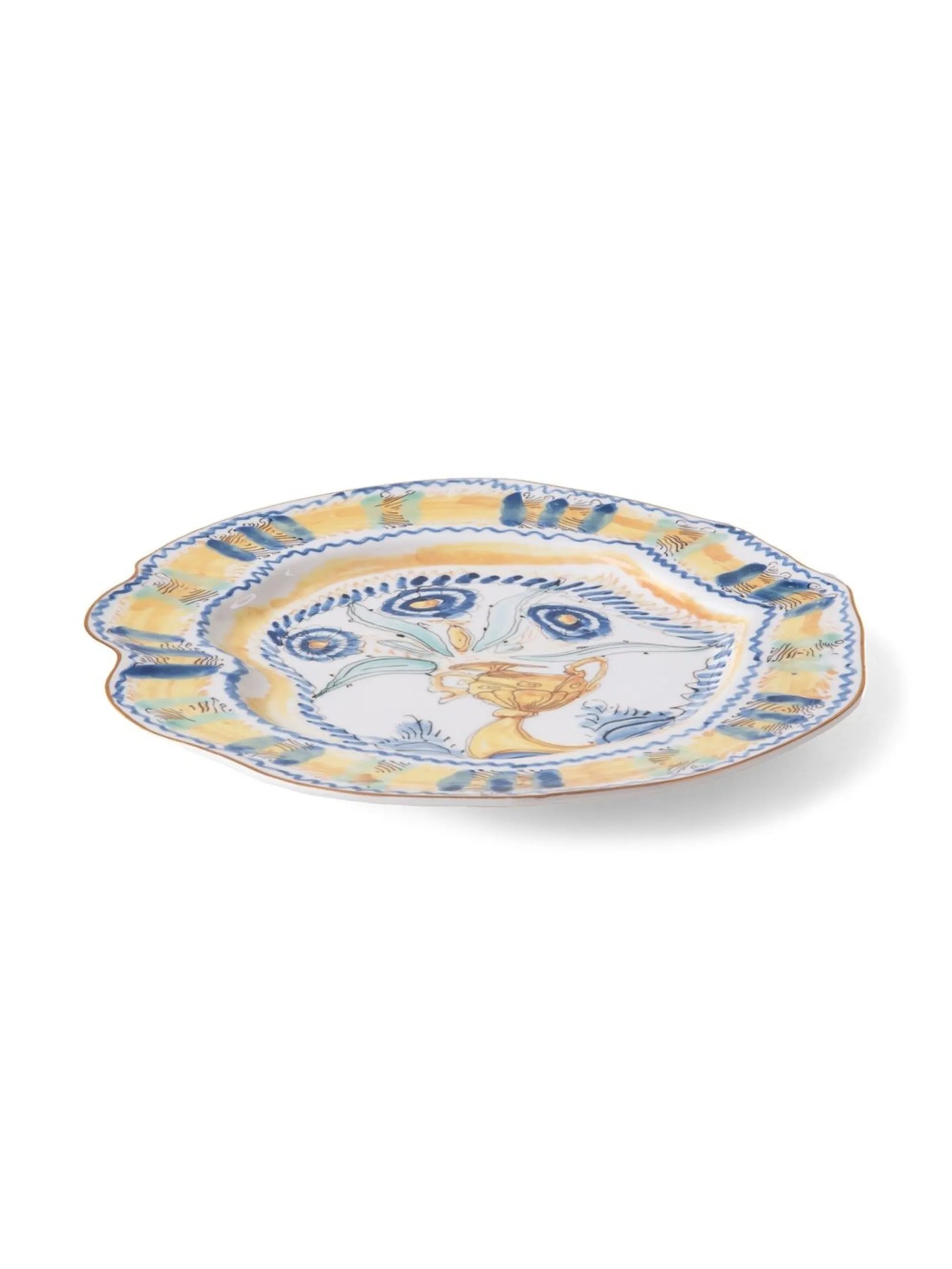Classics on Acid Spanish Maiolica dinner plate