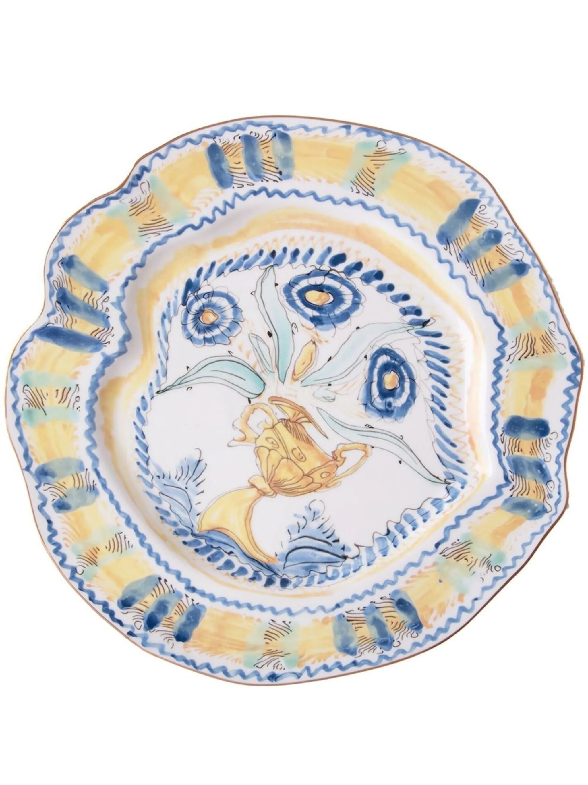 Classics on Acid Spanish Maiolica dinner plate