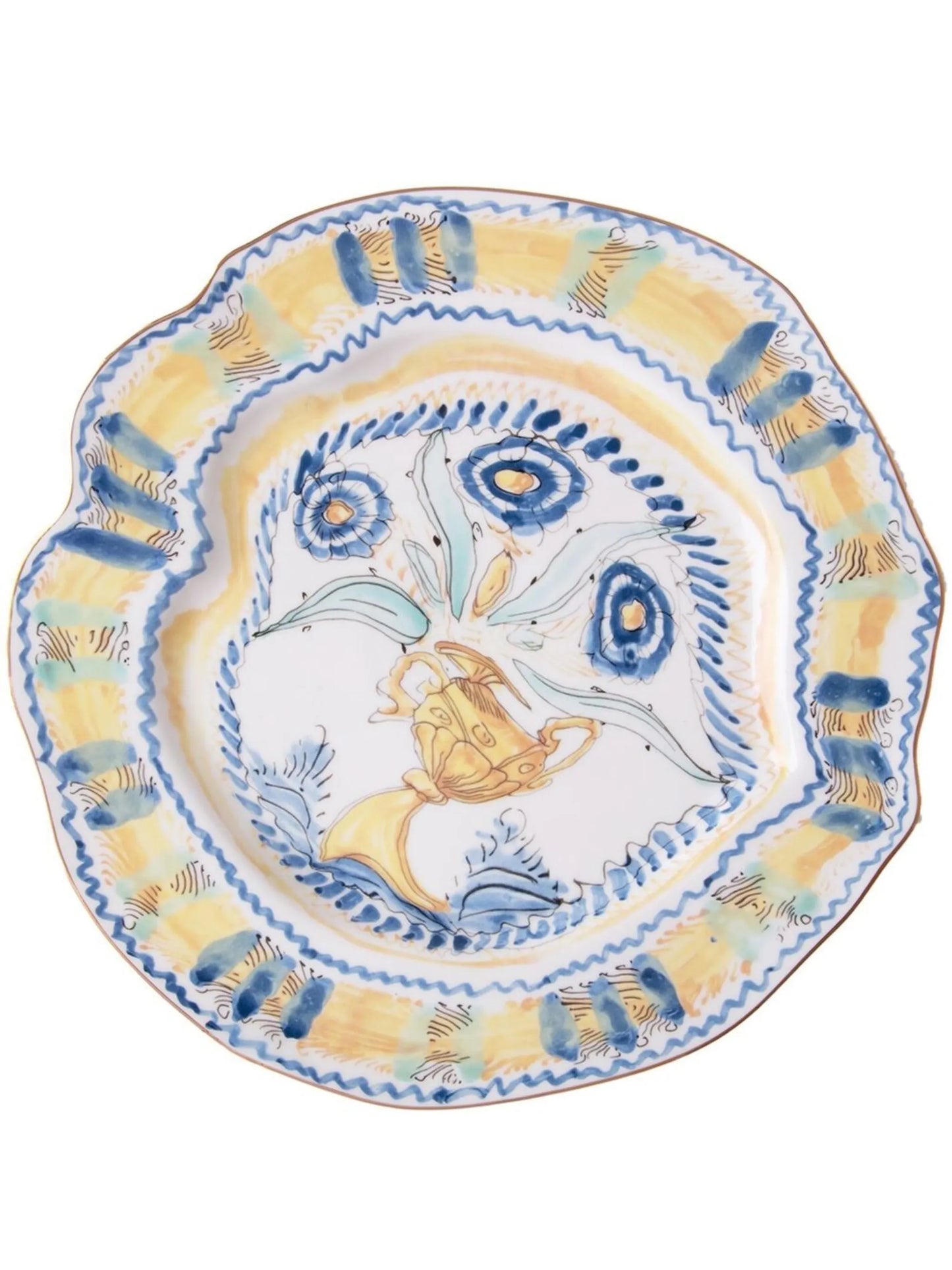Classics on Acid Spanish Maiolica dinner plate