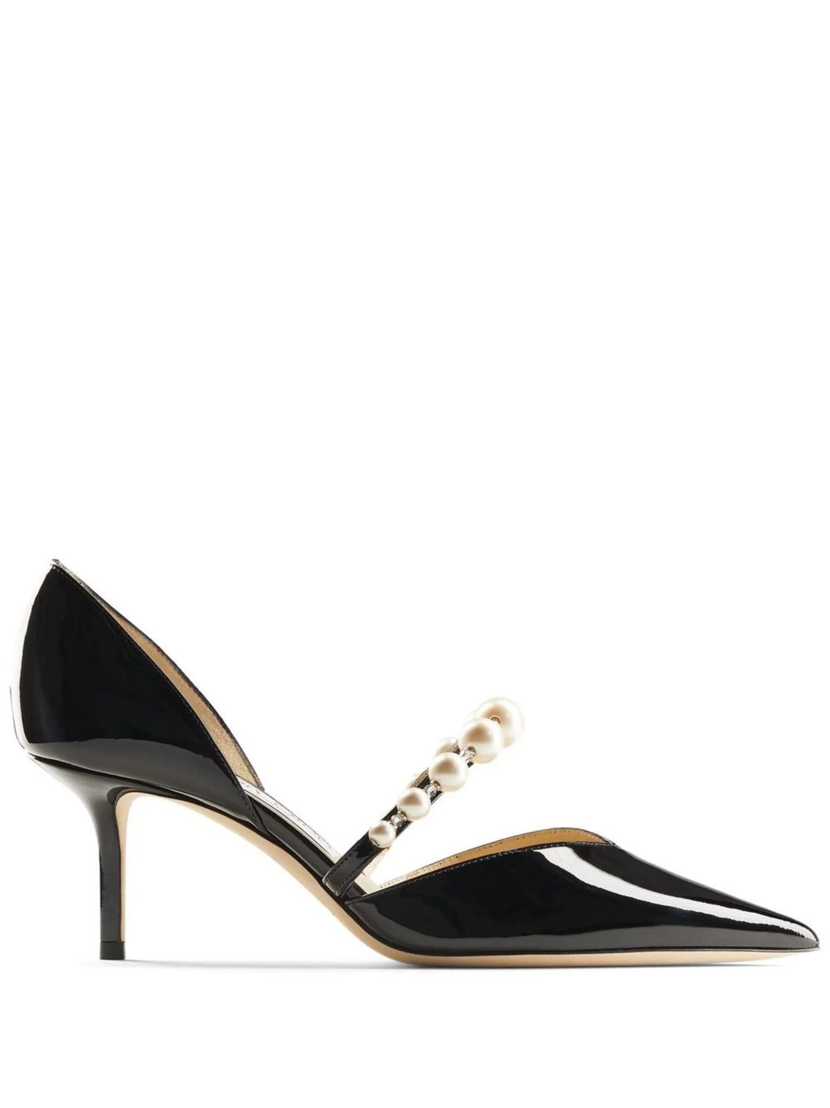 Aurelie pearl-embellished pumps