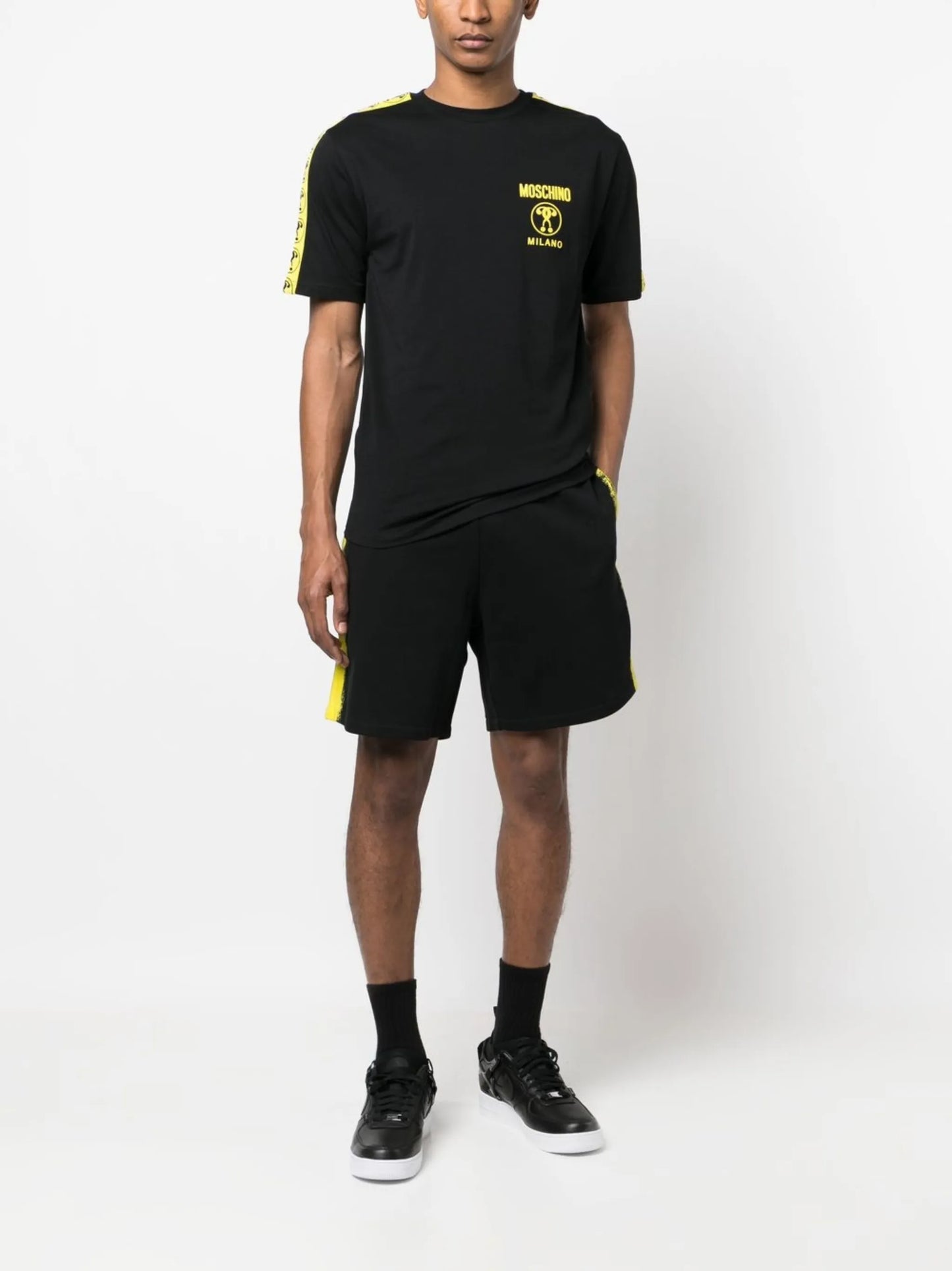 logo-print cotton T-shirt