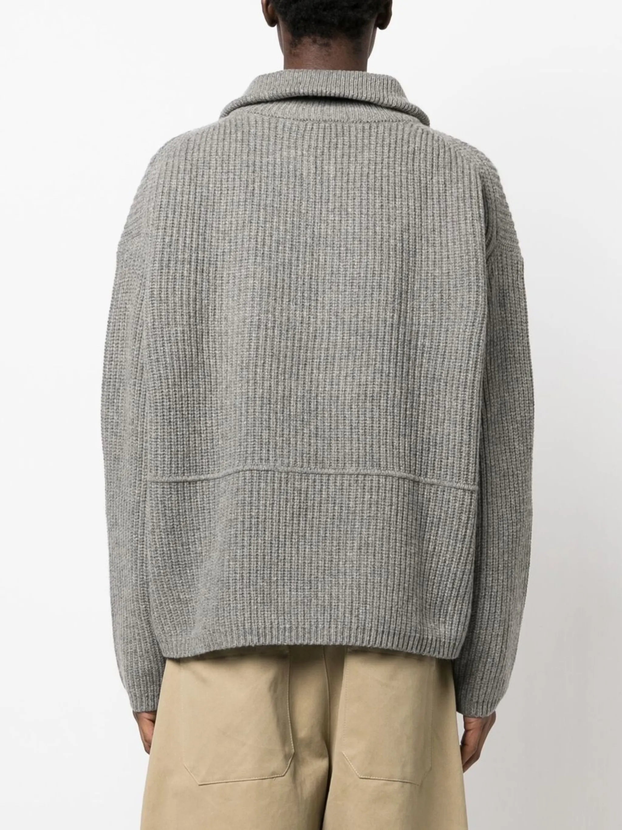 Team half-zip knitted sweatshirt