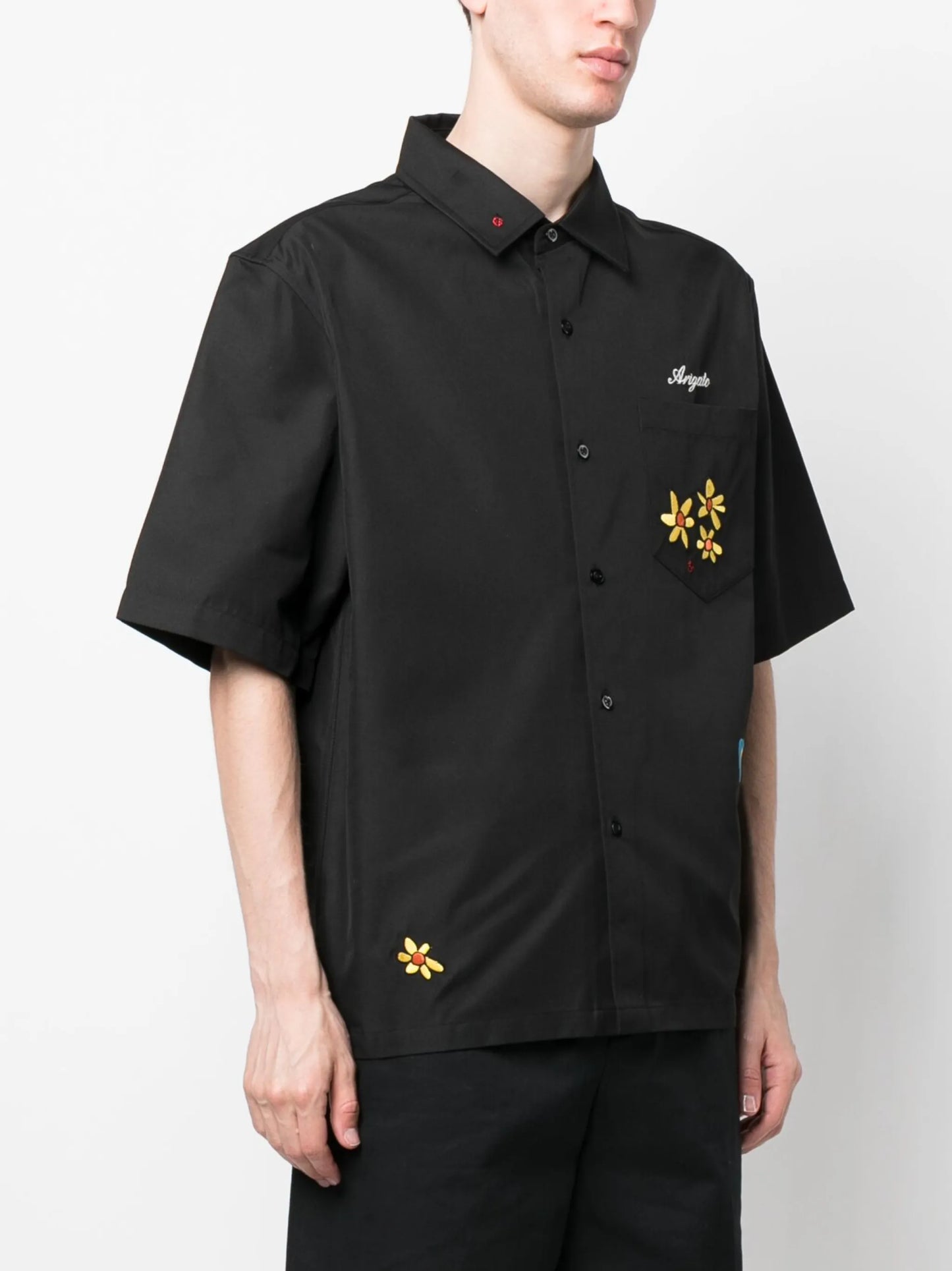 Trip embroidered-details shirt