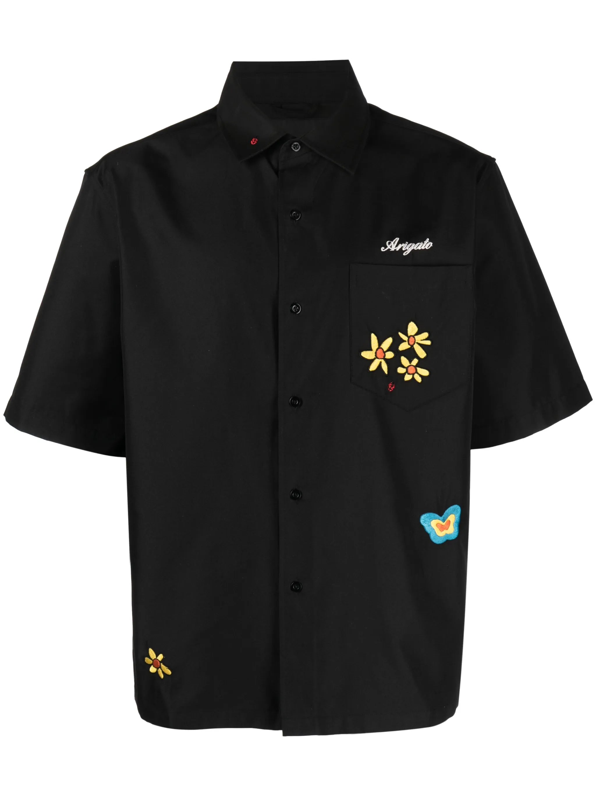 Trip embroidered-details shirt