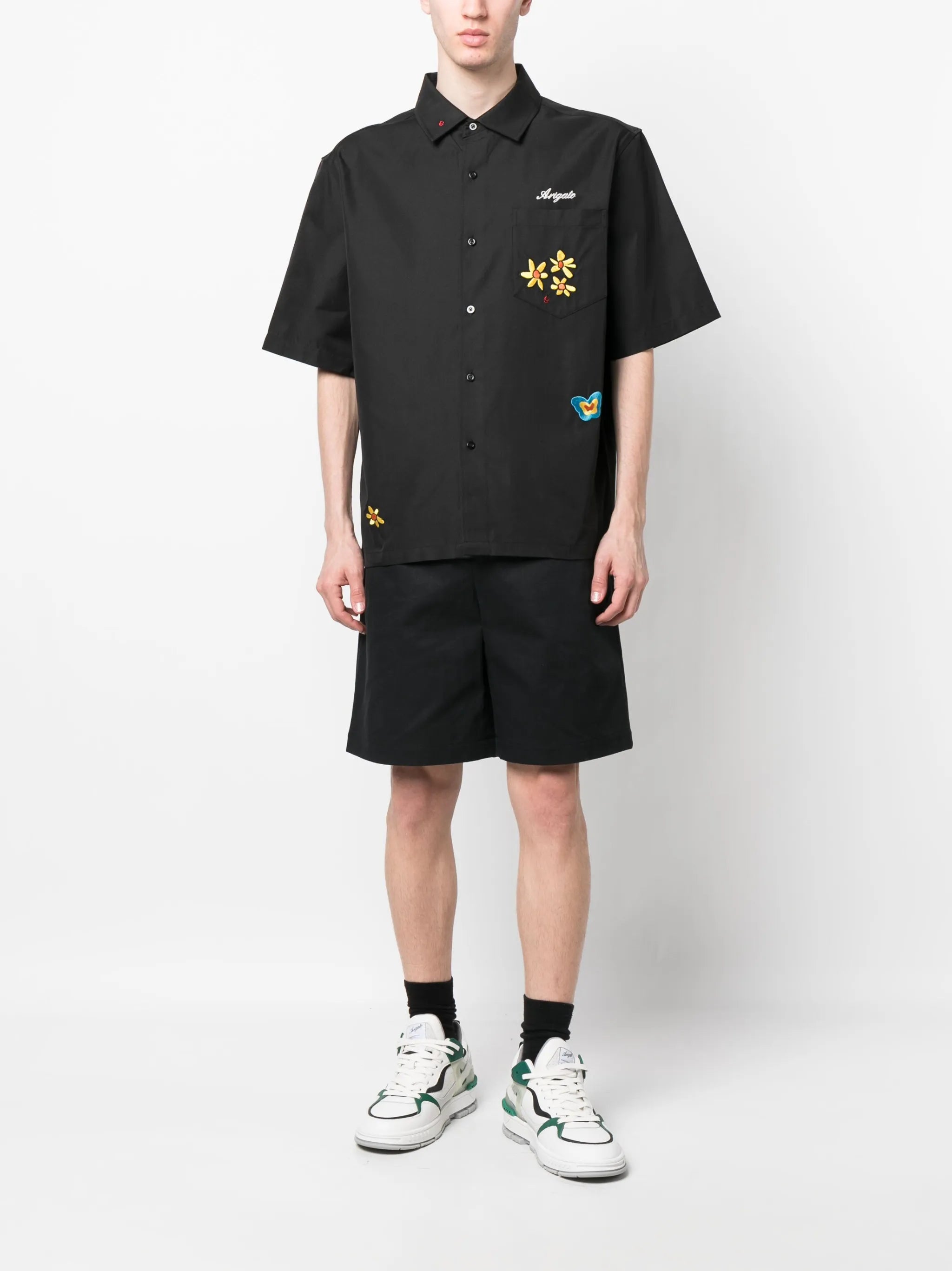 Trip embroidered-details shirt