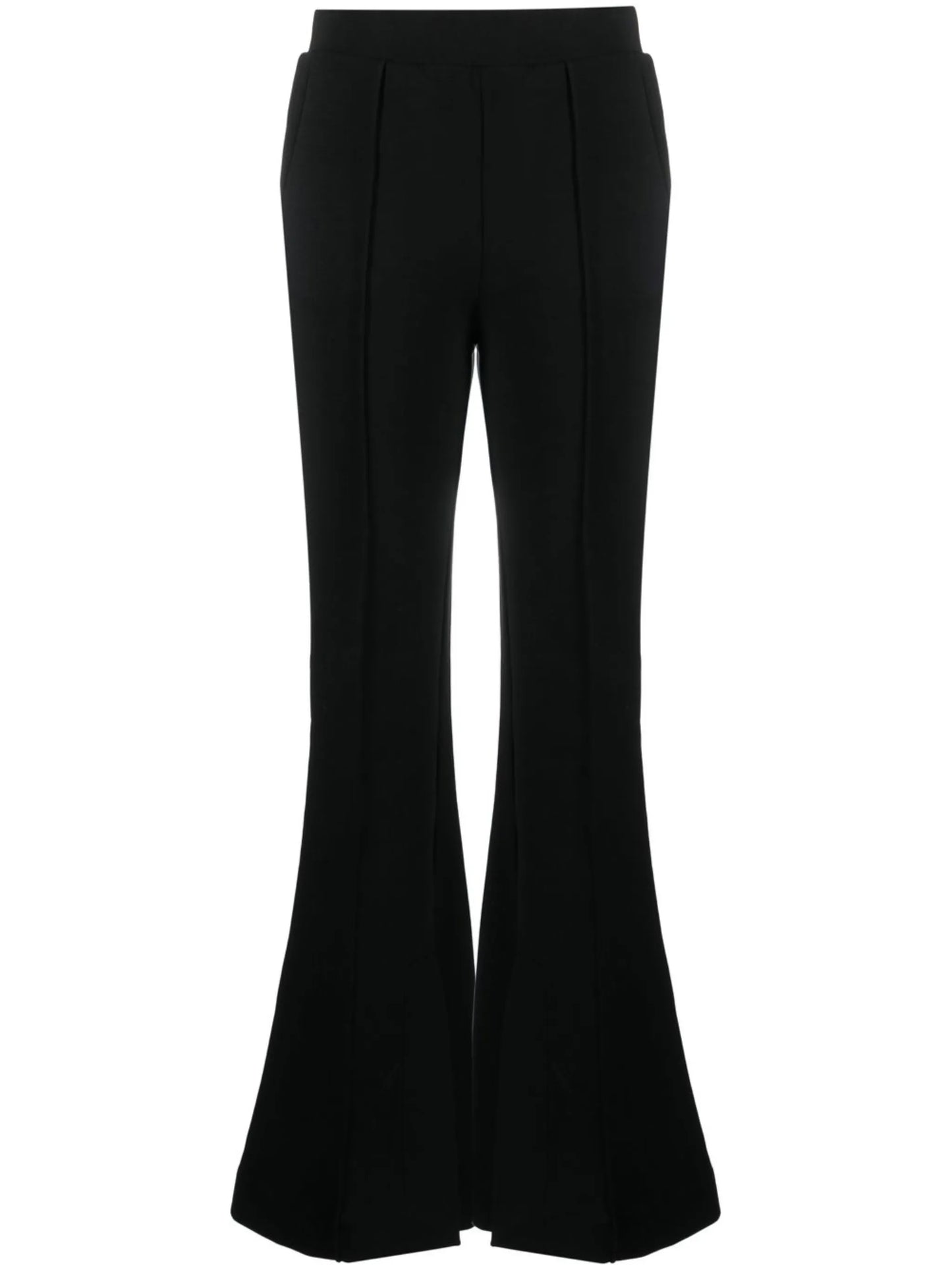 cropped flared trousers