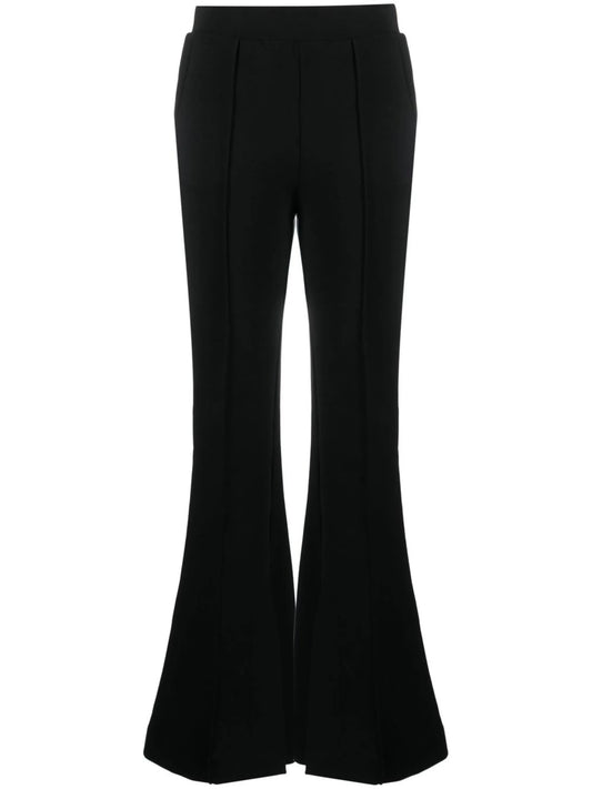 cropped flared trousers