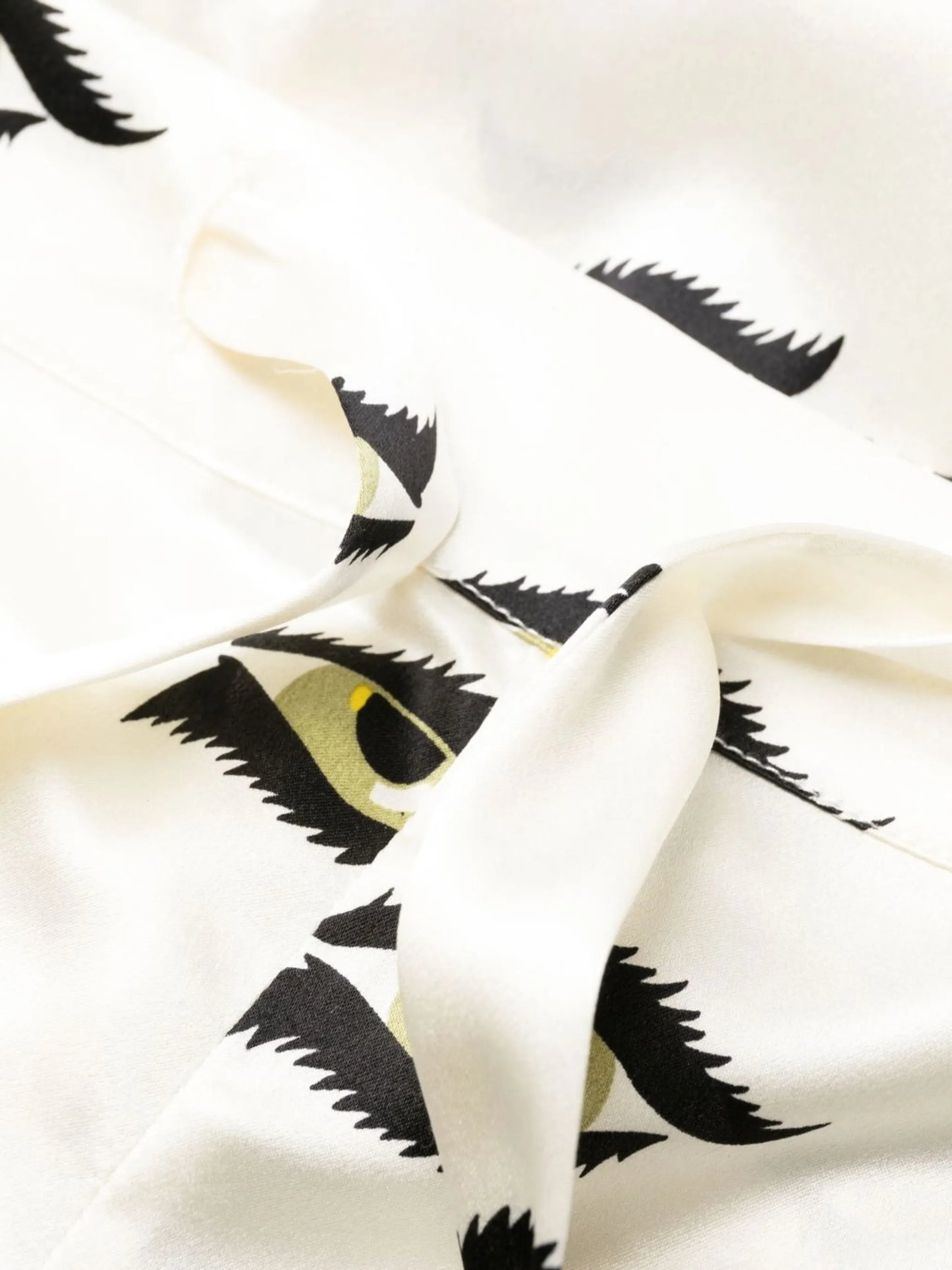 Lila eye-print pajama set