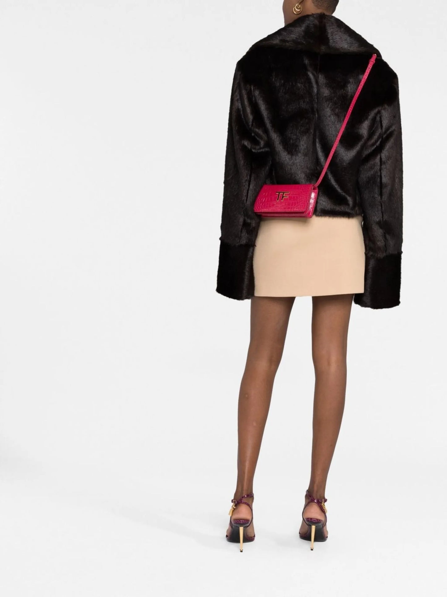 logo-plaque crossbody bag