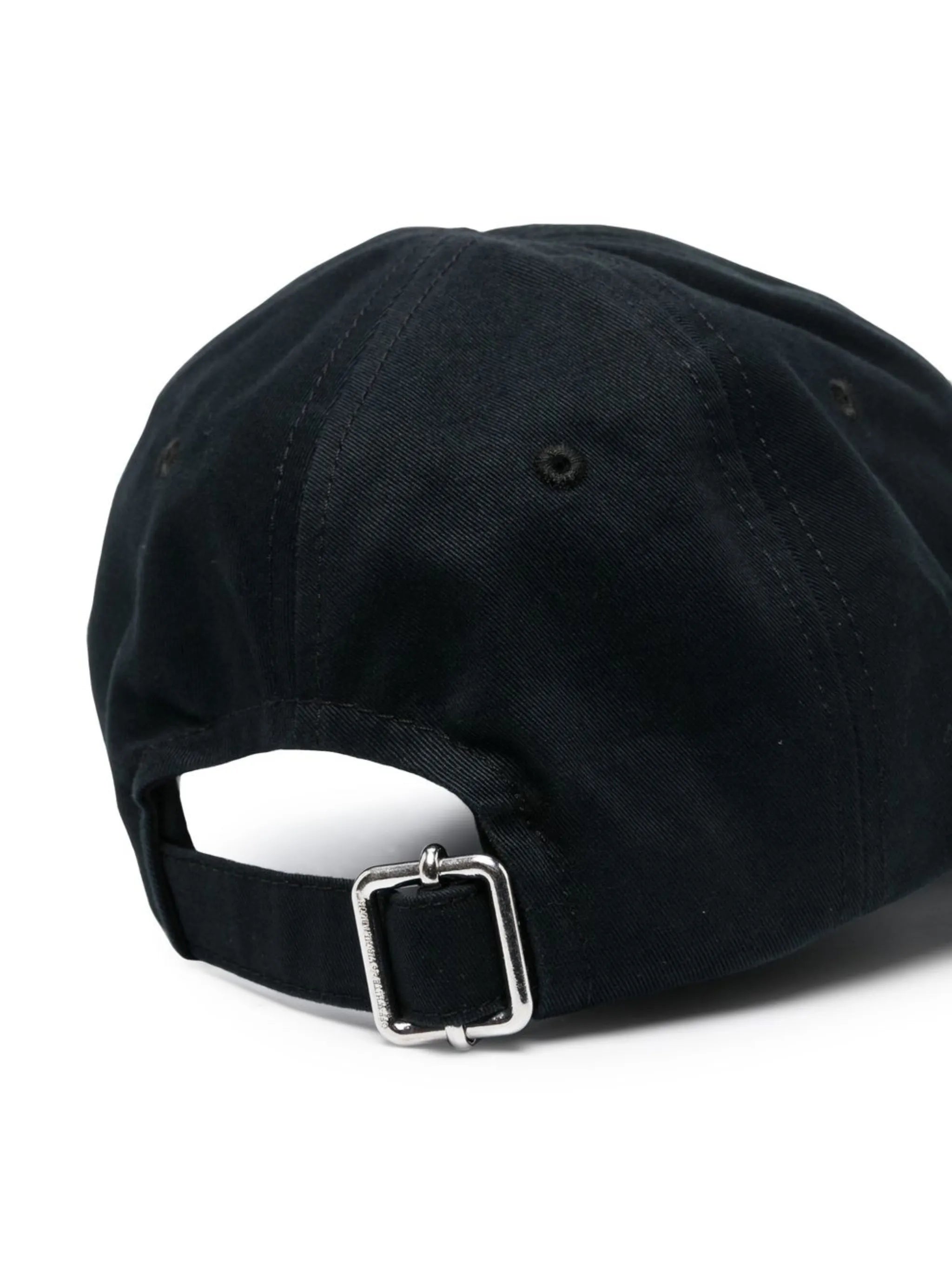 Bookish embroidered-logo cap