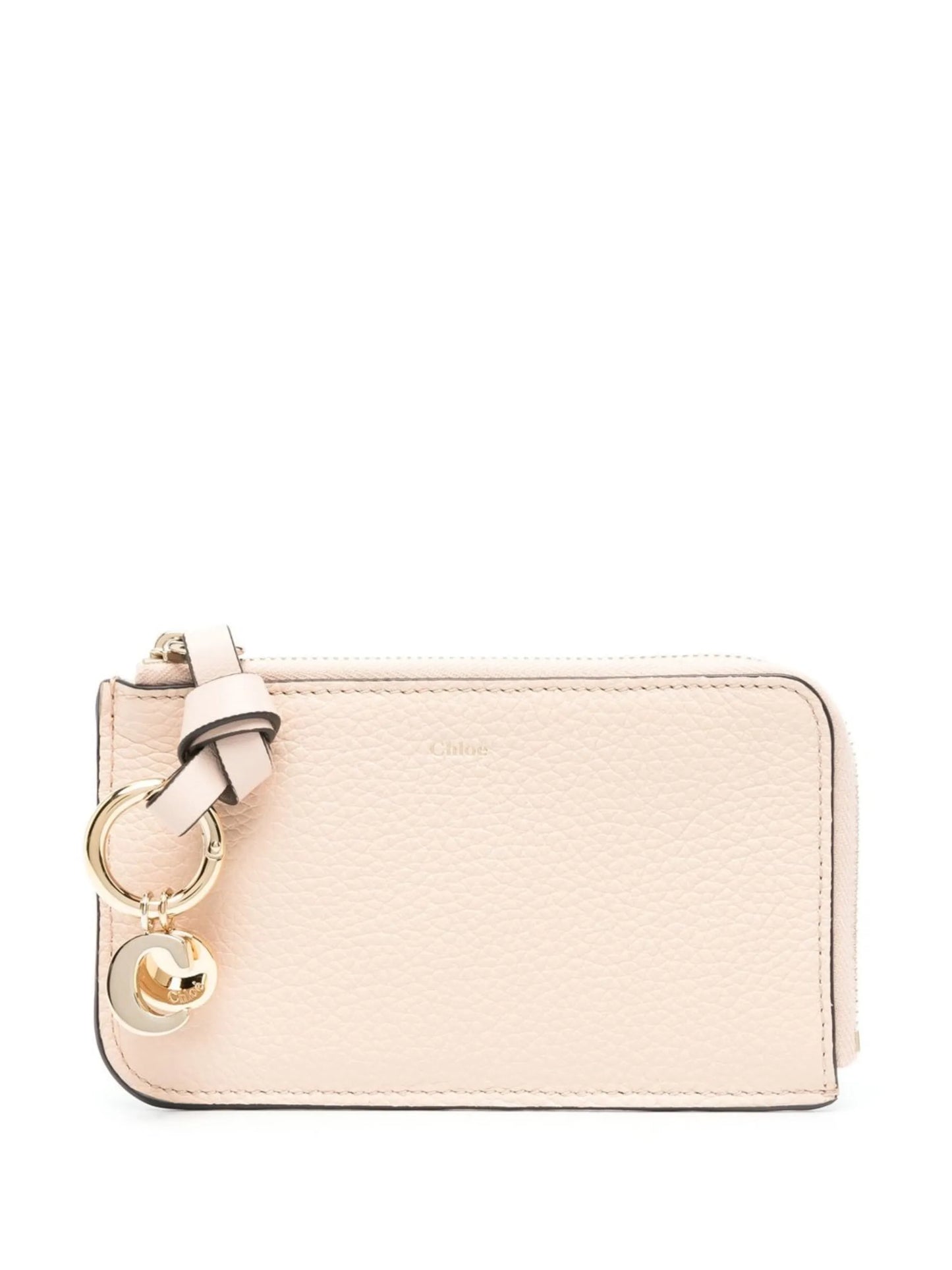 Alphabet zipped card holder